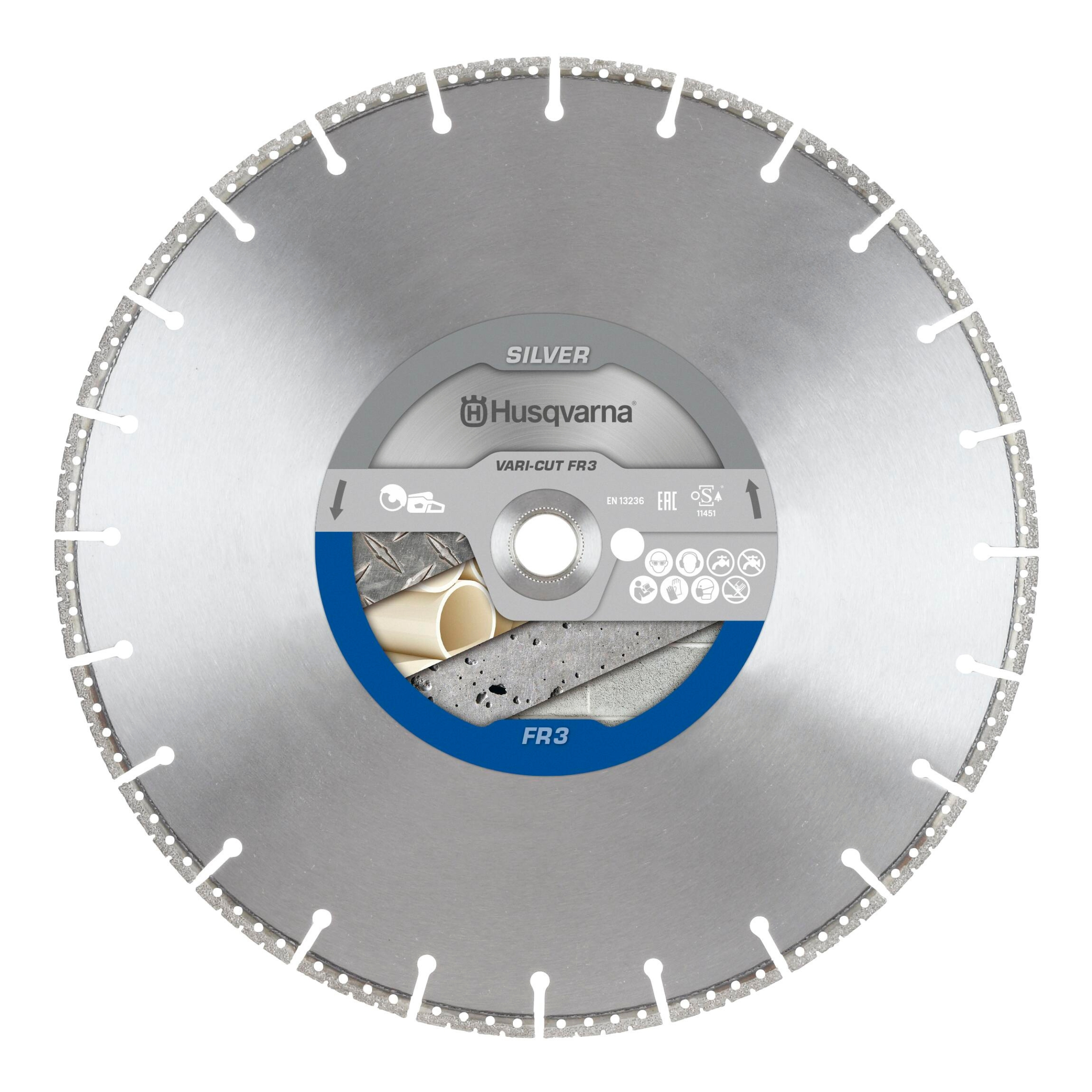 Husqvarna 14" Metal Cutting FR3 Fire Rescue Diamond Blade