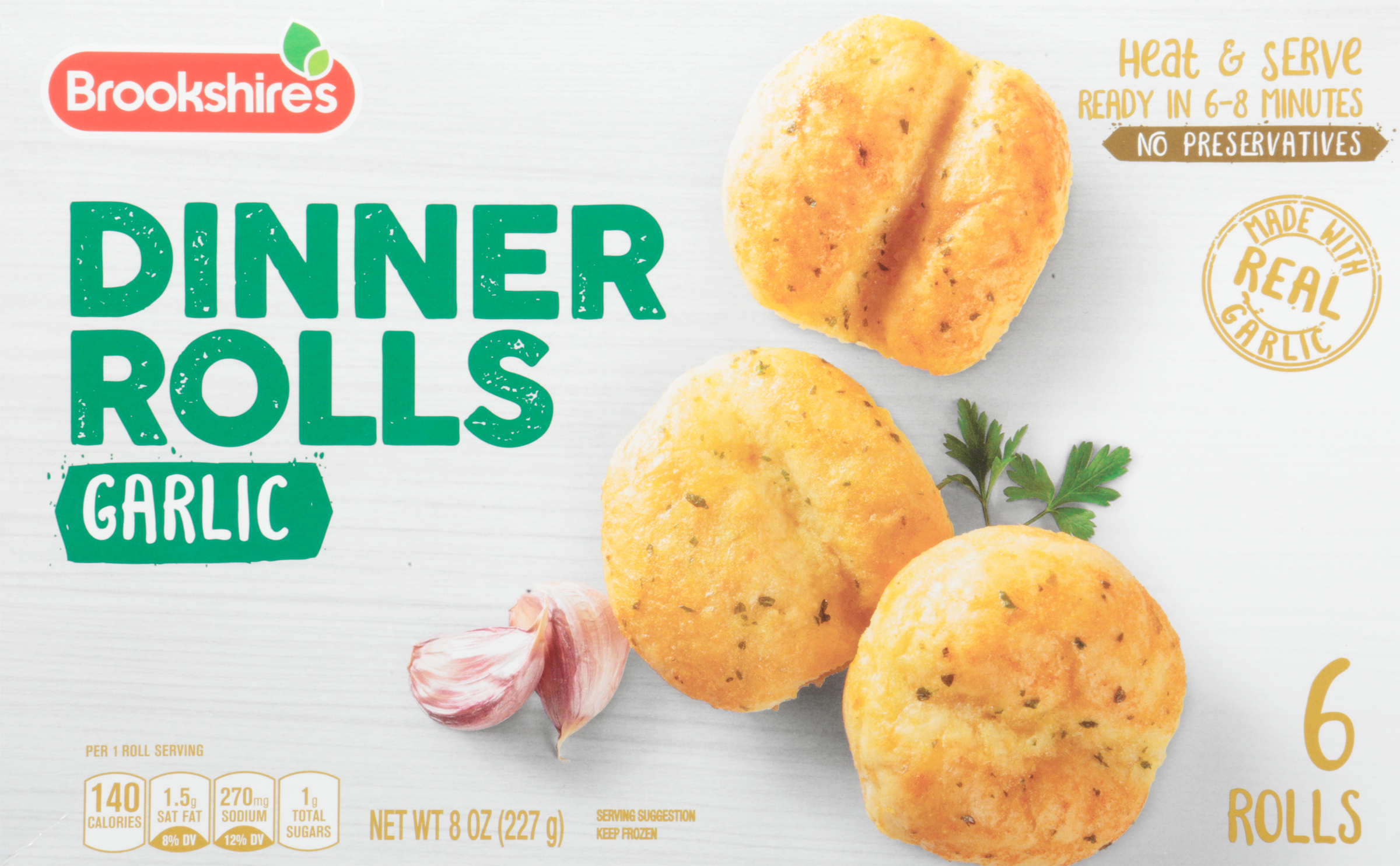 Dinner Rolls, Garlic