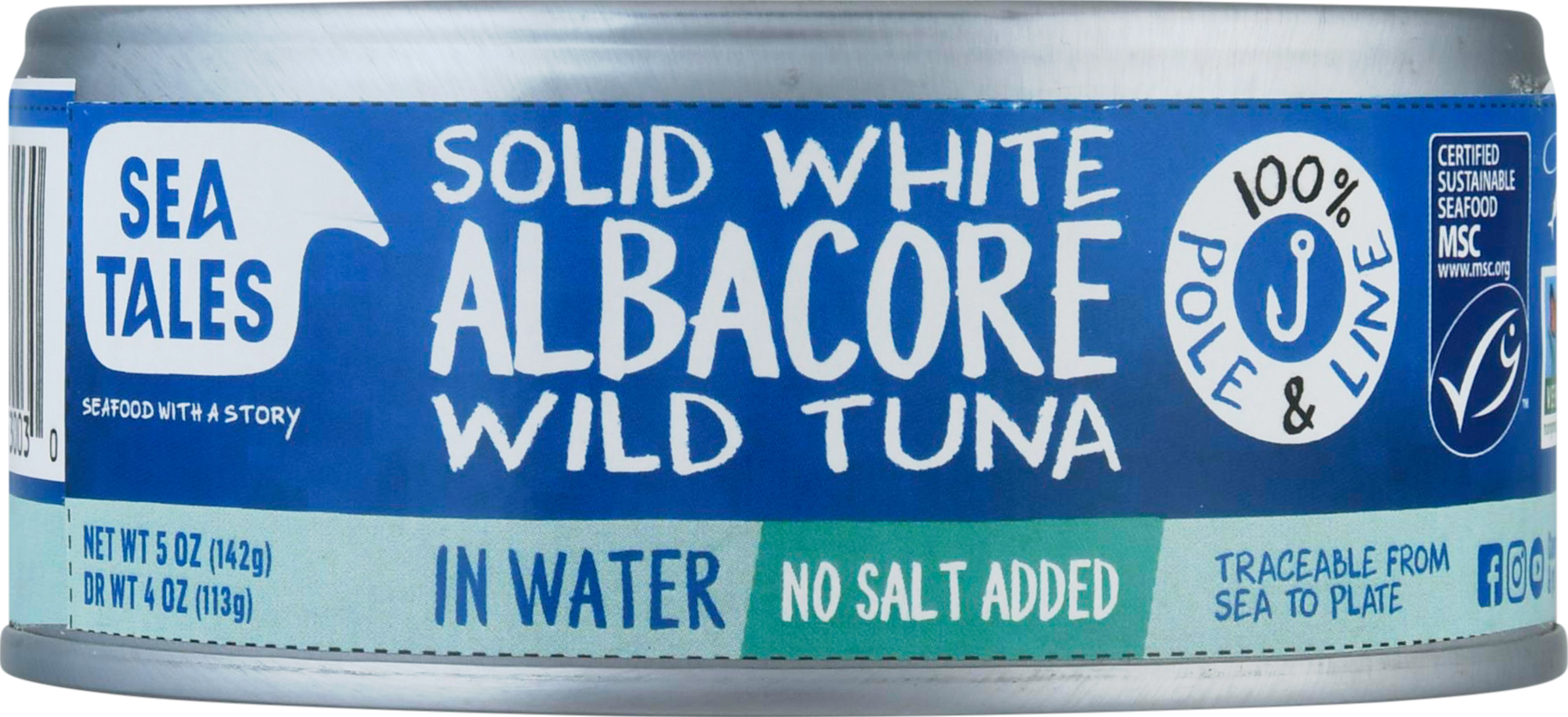 Tuna in Water, Albacore, Solid White