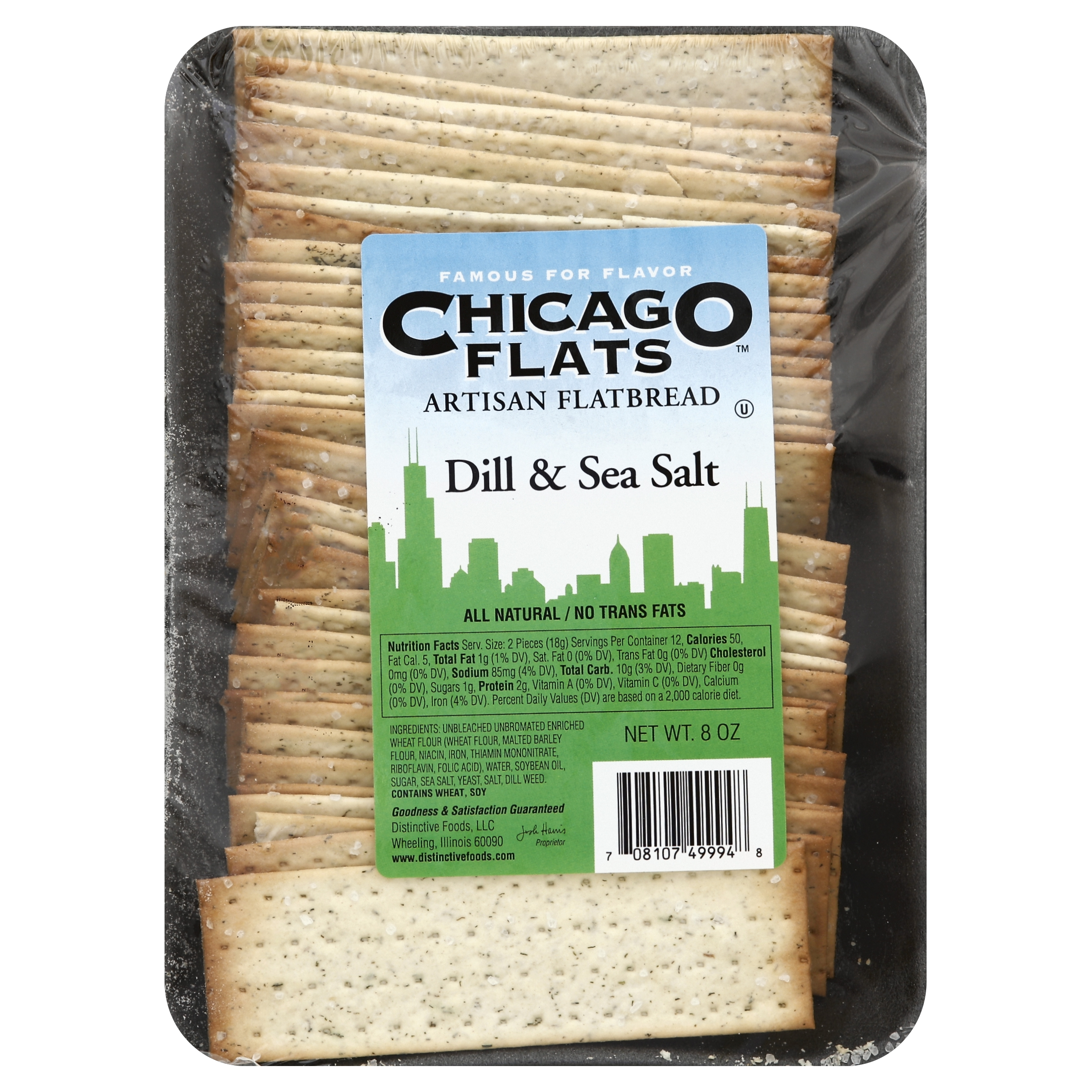 Chicago Flats Flatbread 8 Oz