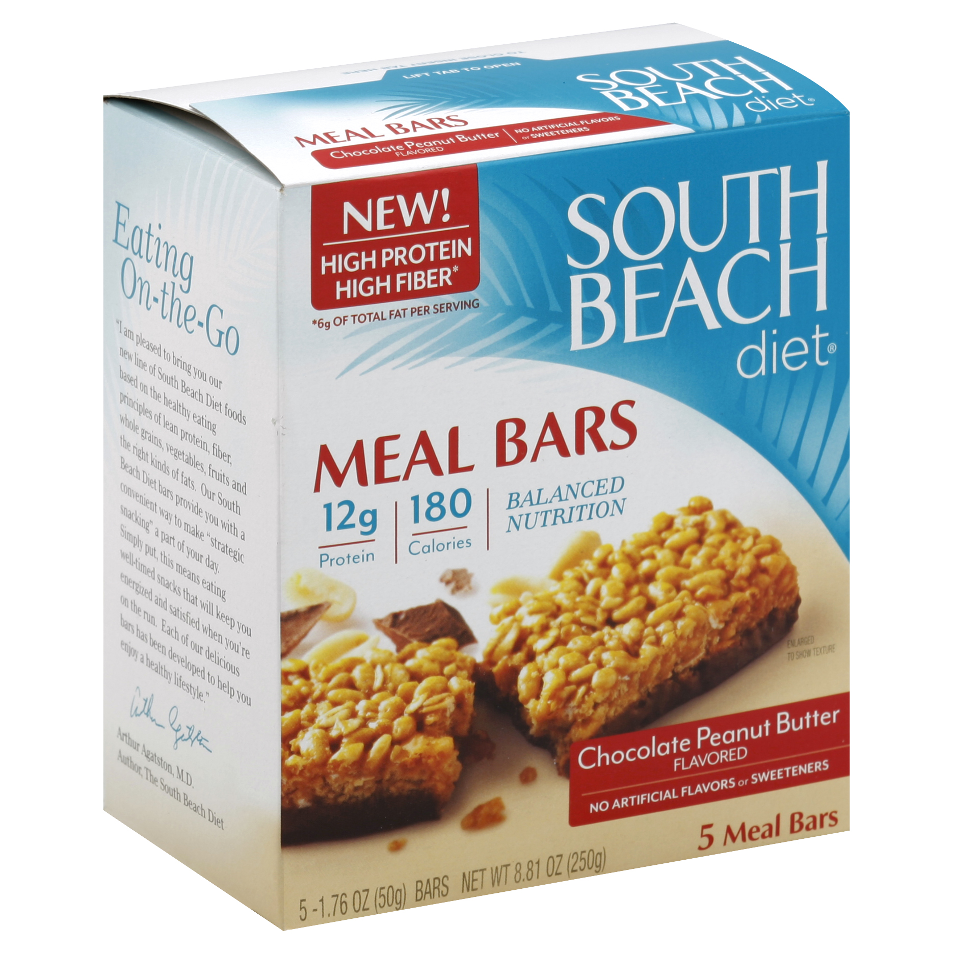 South Beach Diet Meal Bars 5 Ea