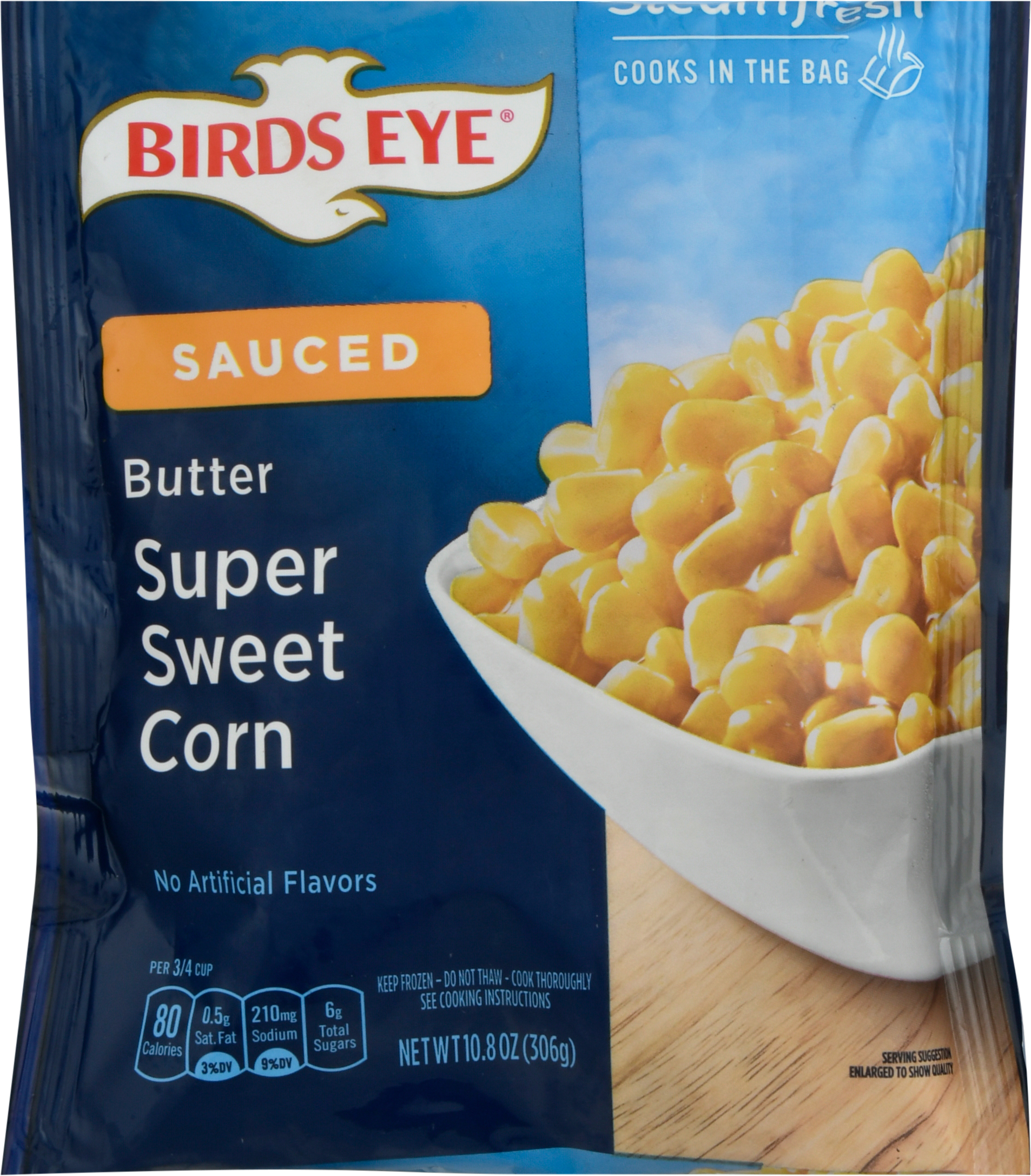 Corn, Super Sweet, Butter, Sauced