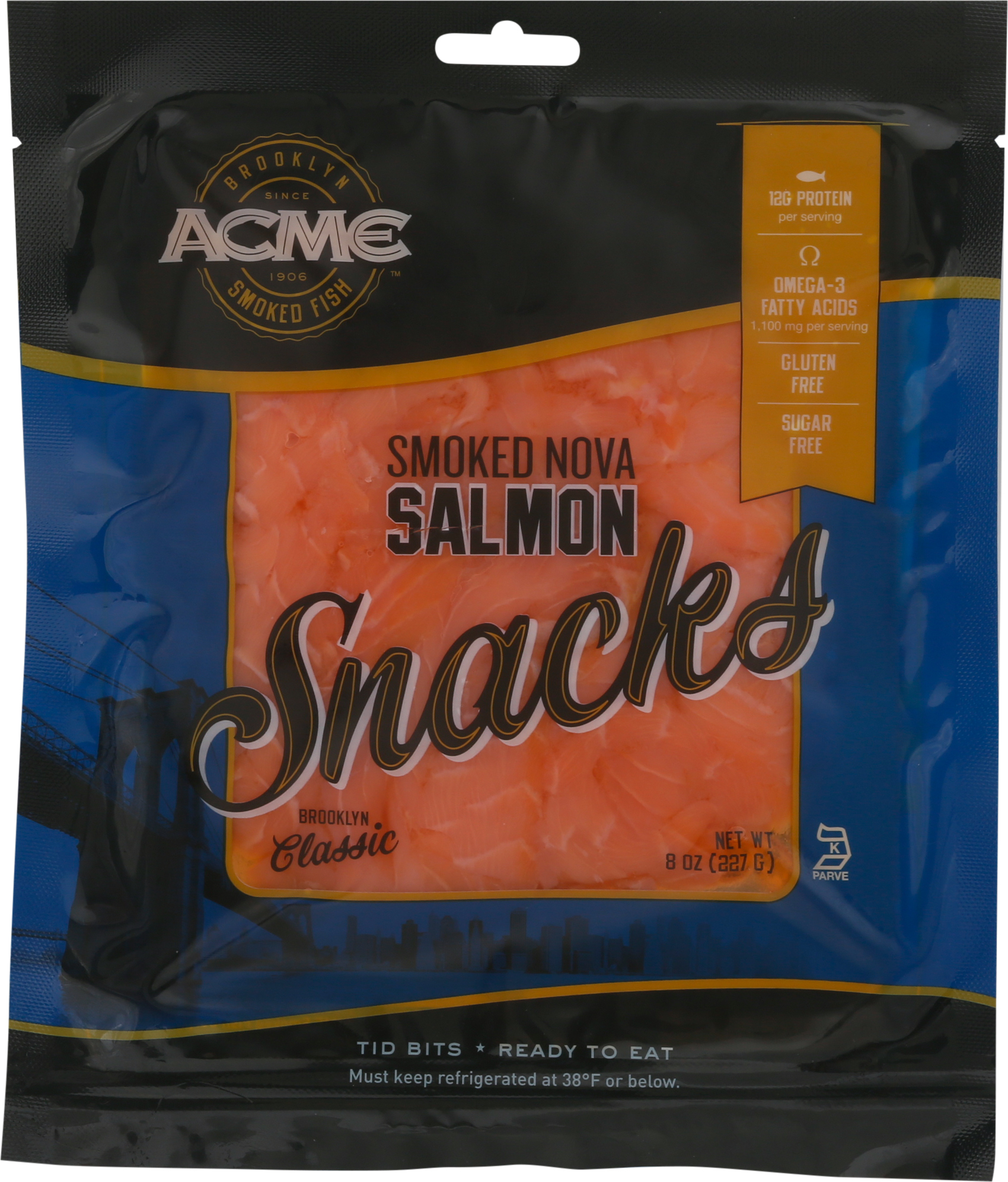 Snacks, Salmon, Smoked Nova