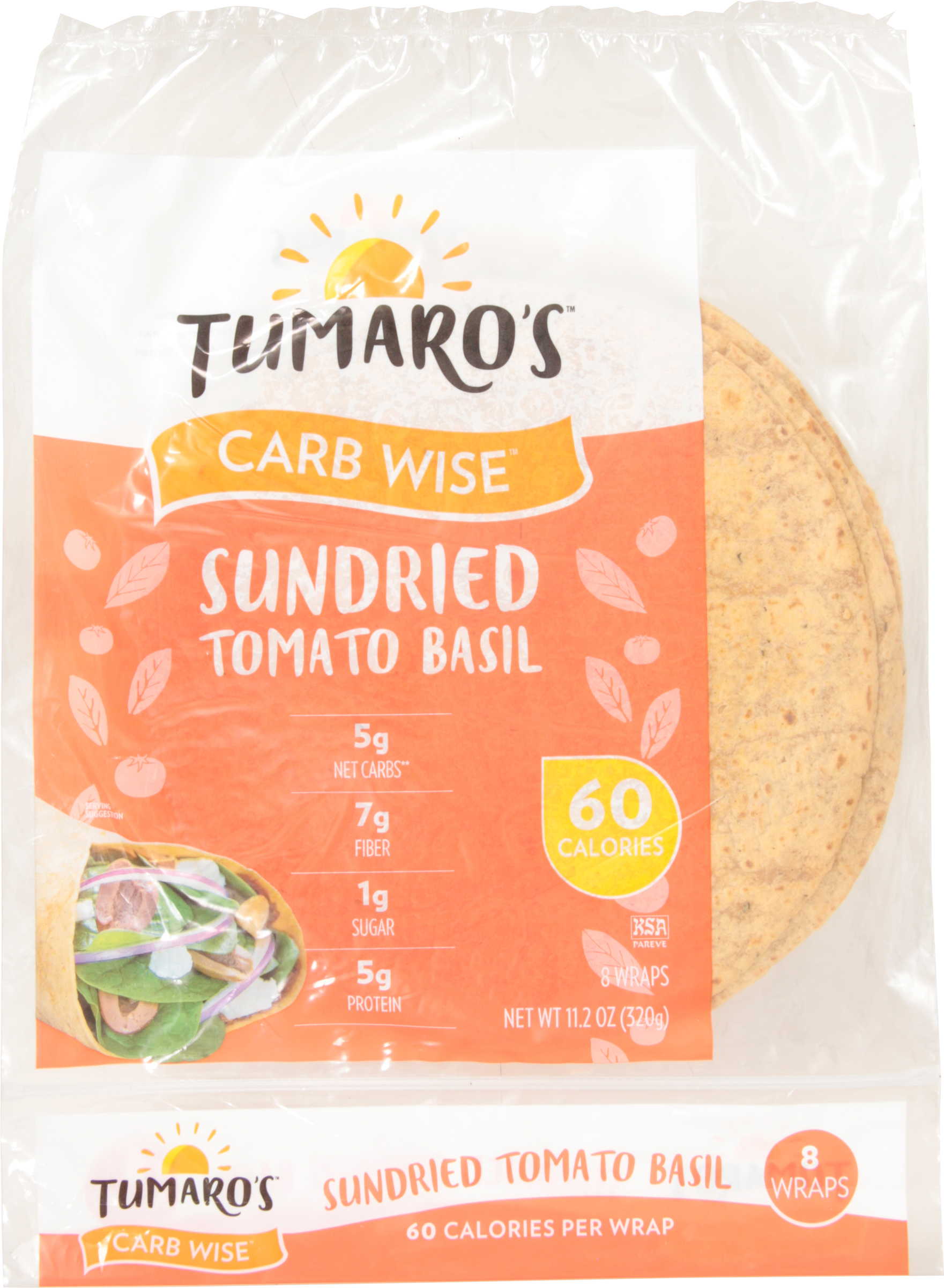 Wraps, Sundried Tomato Basil