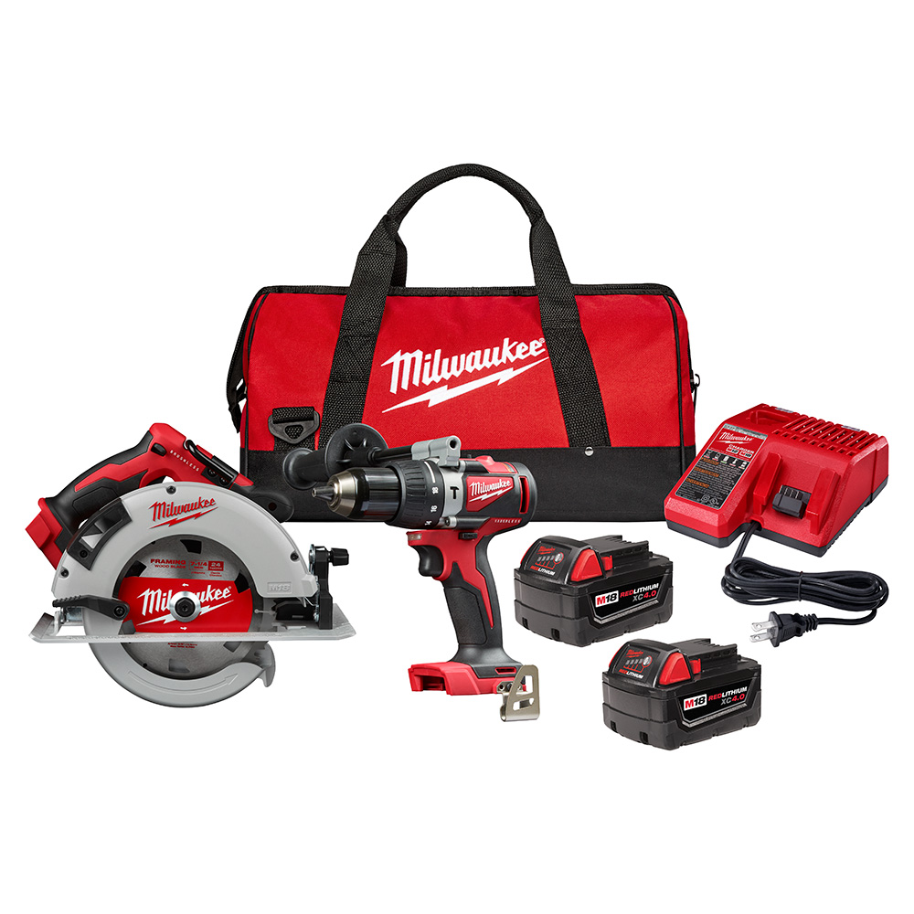 Milwaukee M18 Fuel 2-Tool Combo Kit - White Cap