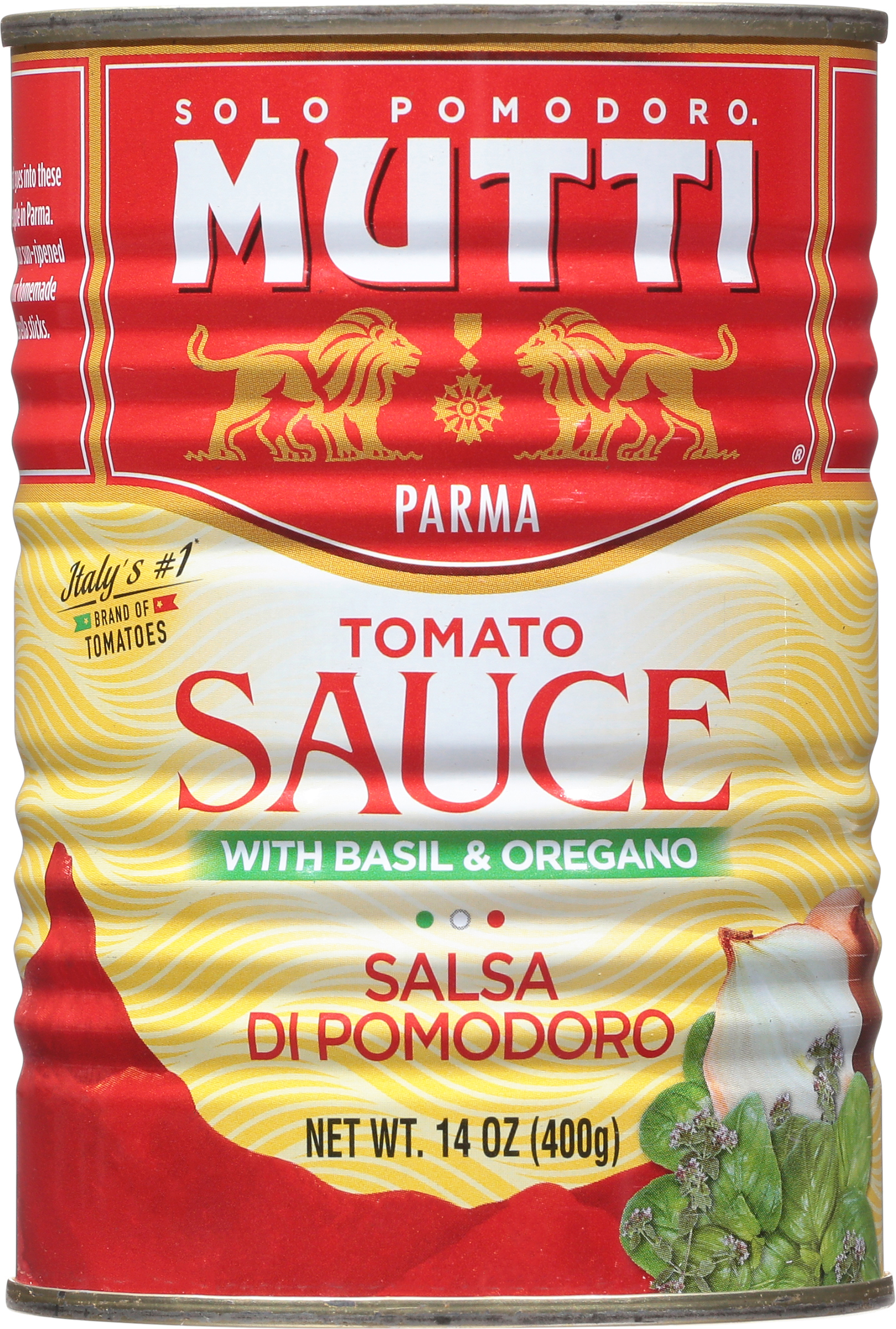 Tomato Sauce, with Basil & Oregano