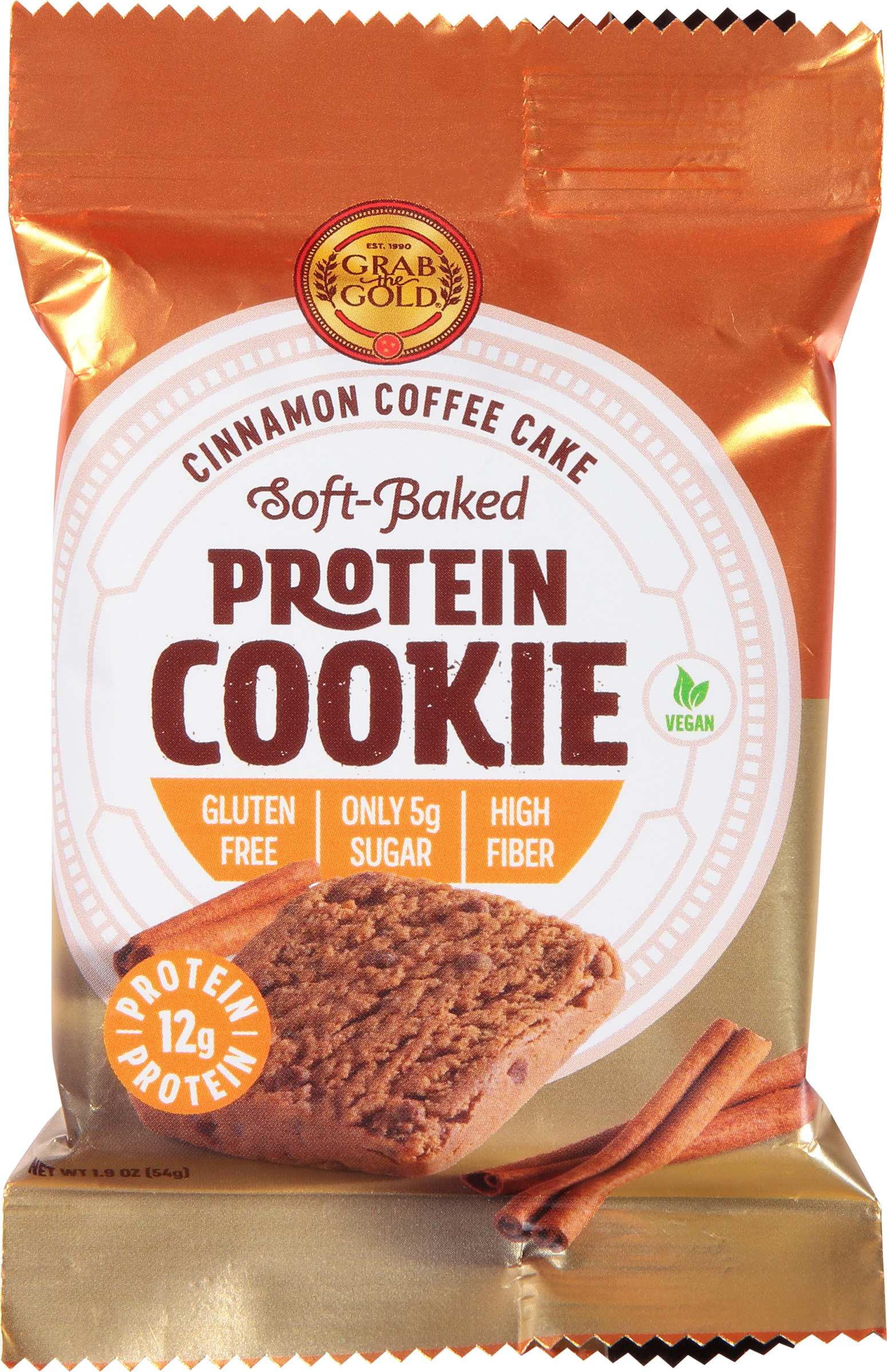 Protein Cookie, Cinnamon Coffee Cake