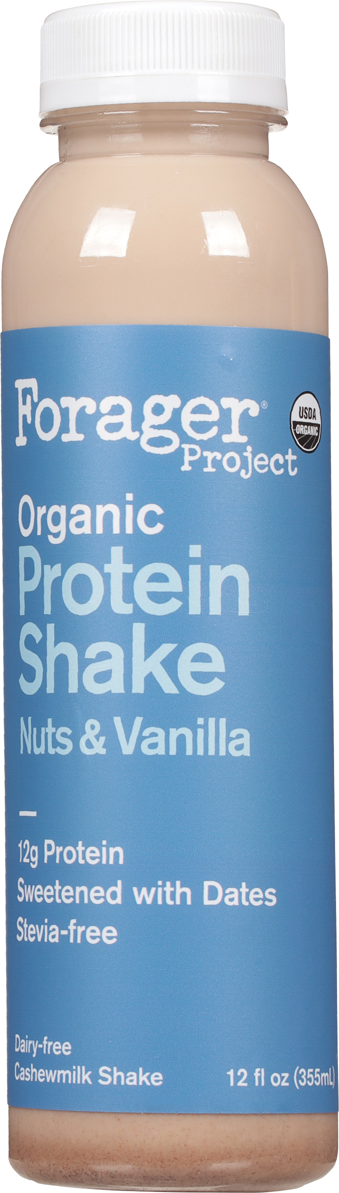 Protein Shake, Dairy-Free, Organic, Nuts & Vanilla