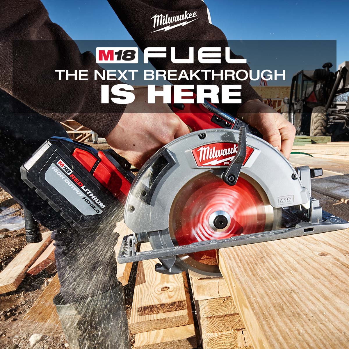 Milwaukee M18 FUEL Brushless 7-1/4 In. Cordless Circular Saw Kit with 12.0  Ah Battery & Charger - Power Townsend Company