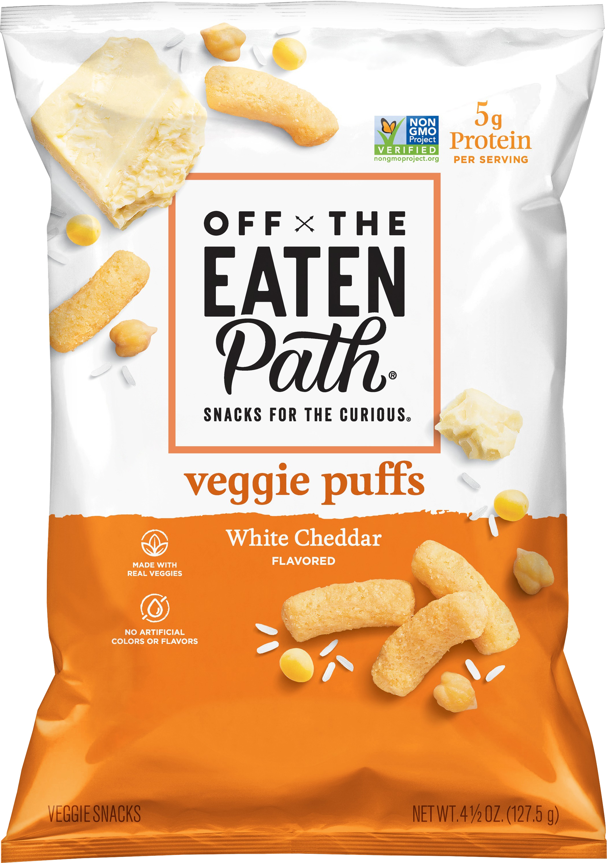 Veggie Puffs, White Cheddar Flavored