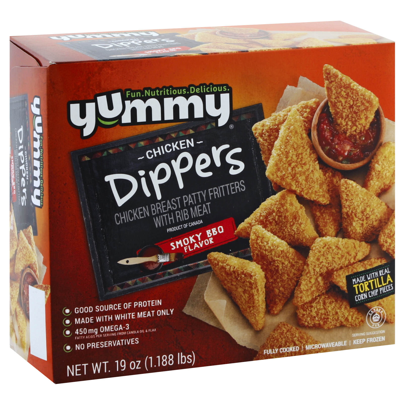 Yummy Chicken Dippers 19 Oz