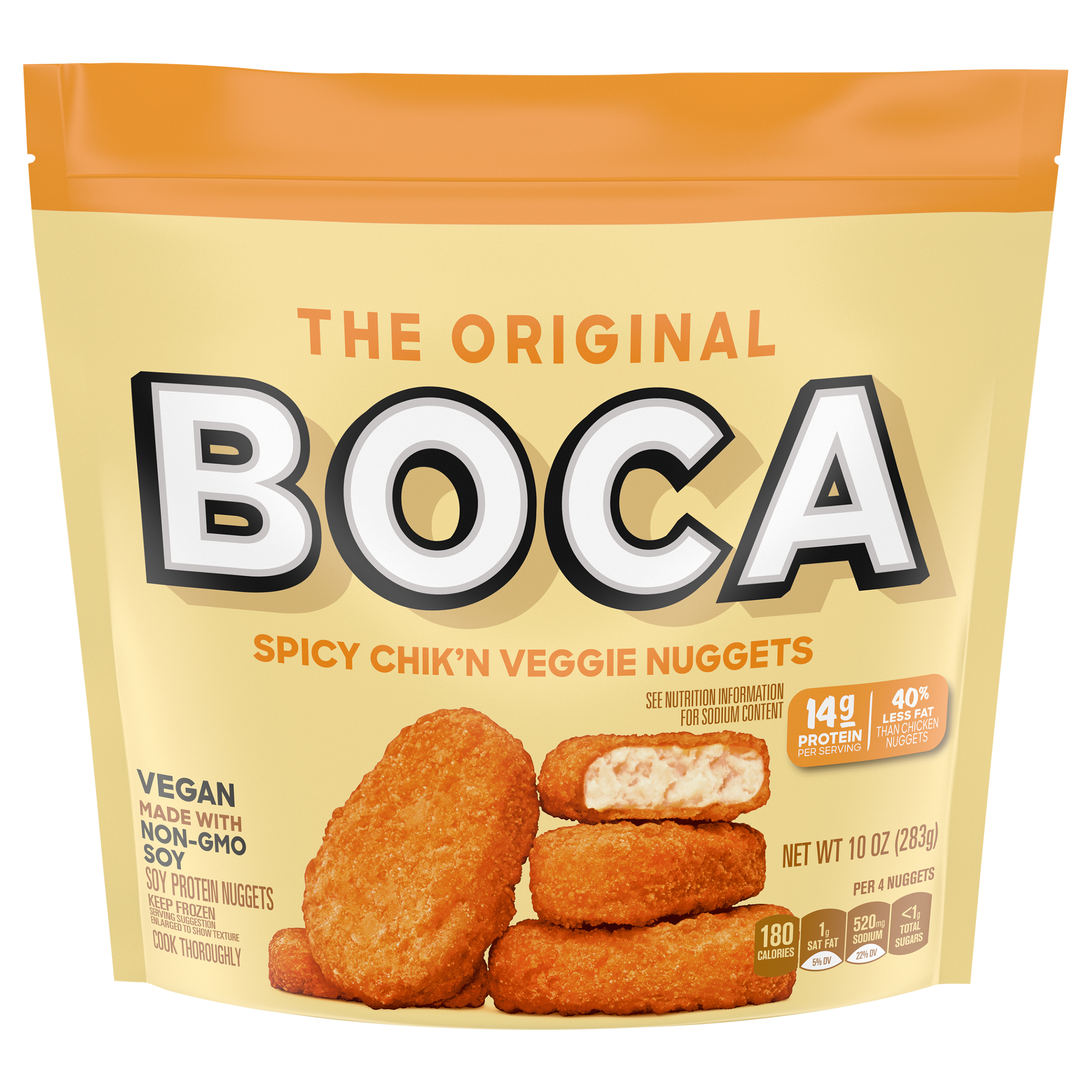 Boca The Original Spicy Chik'n Veggie Nuggets 10 Oz. Bag