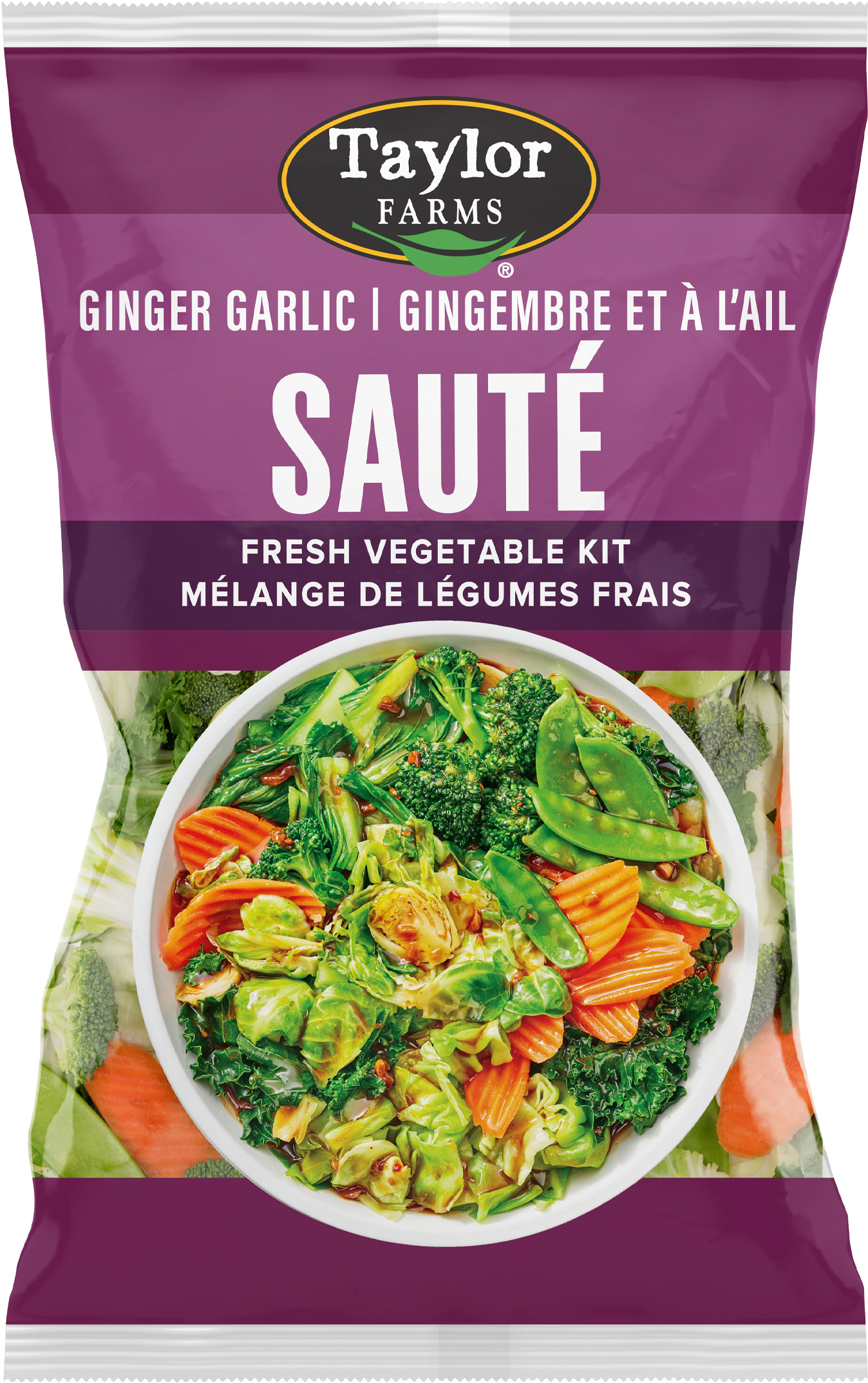 Fresh Vegetable Kit, Ginger Garlic, Saute