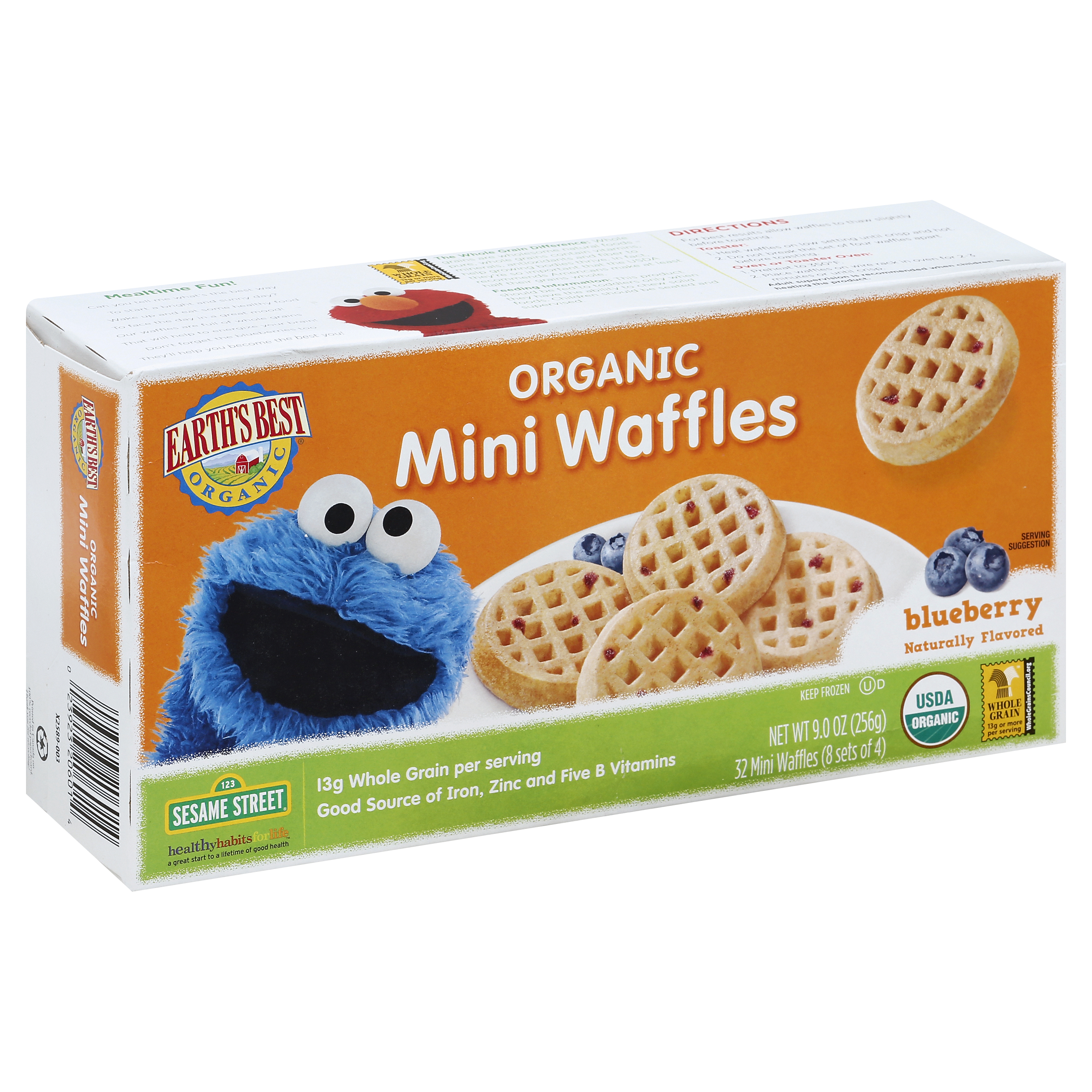 Earth's Best Waffles 32 Ea