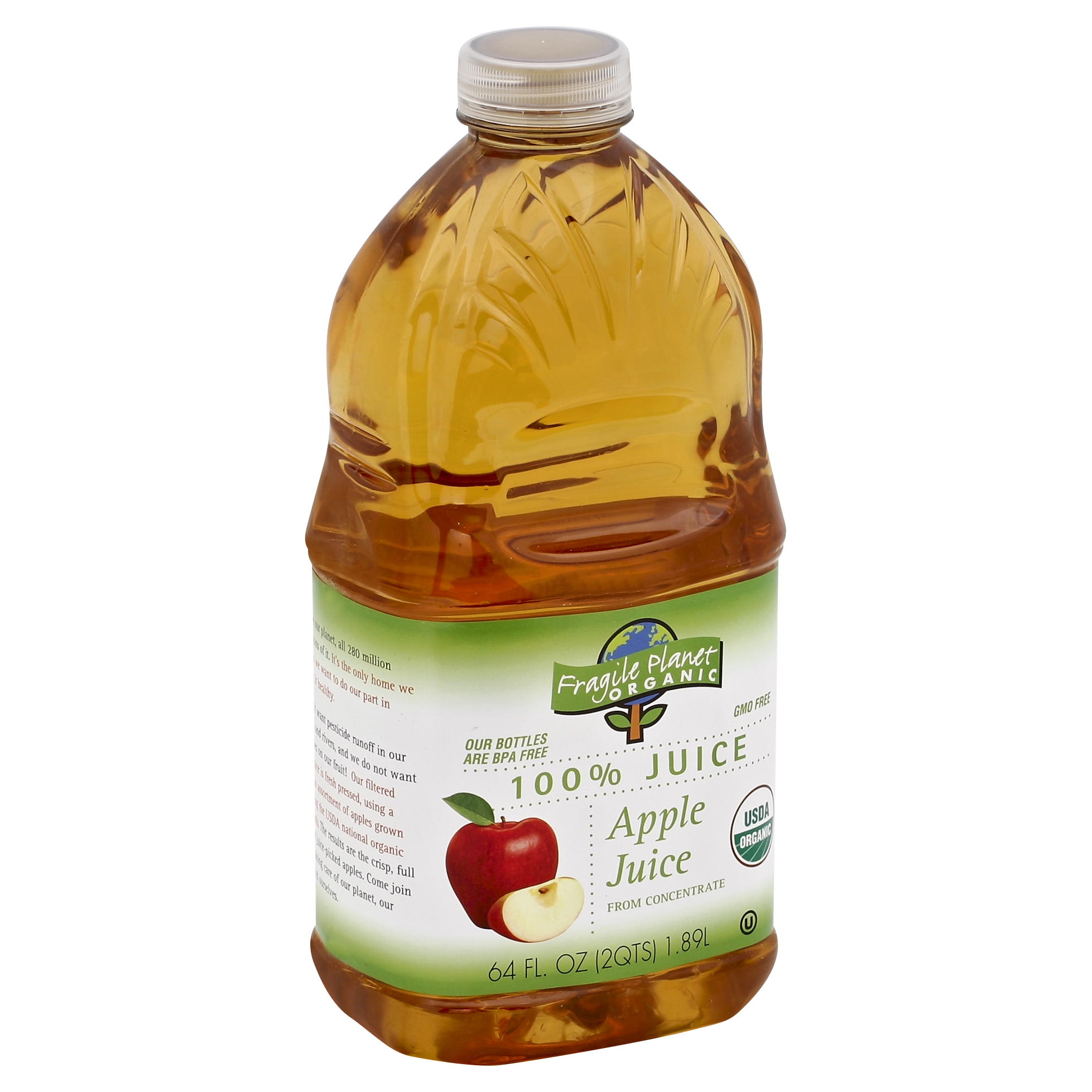 Fragile Planet Organic 100% Juice 64 Oz