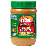 Peanut Butter, Unsalted, All Natural, Smooth