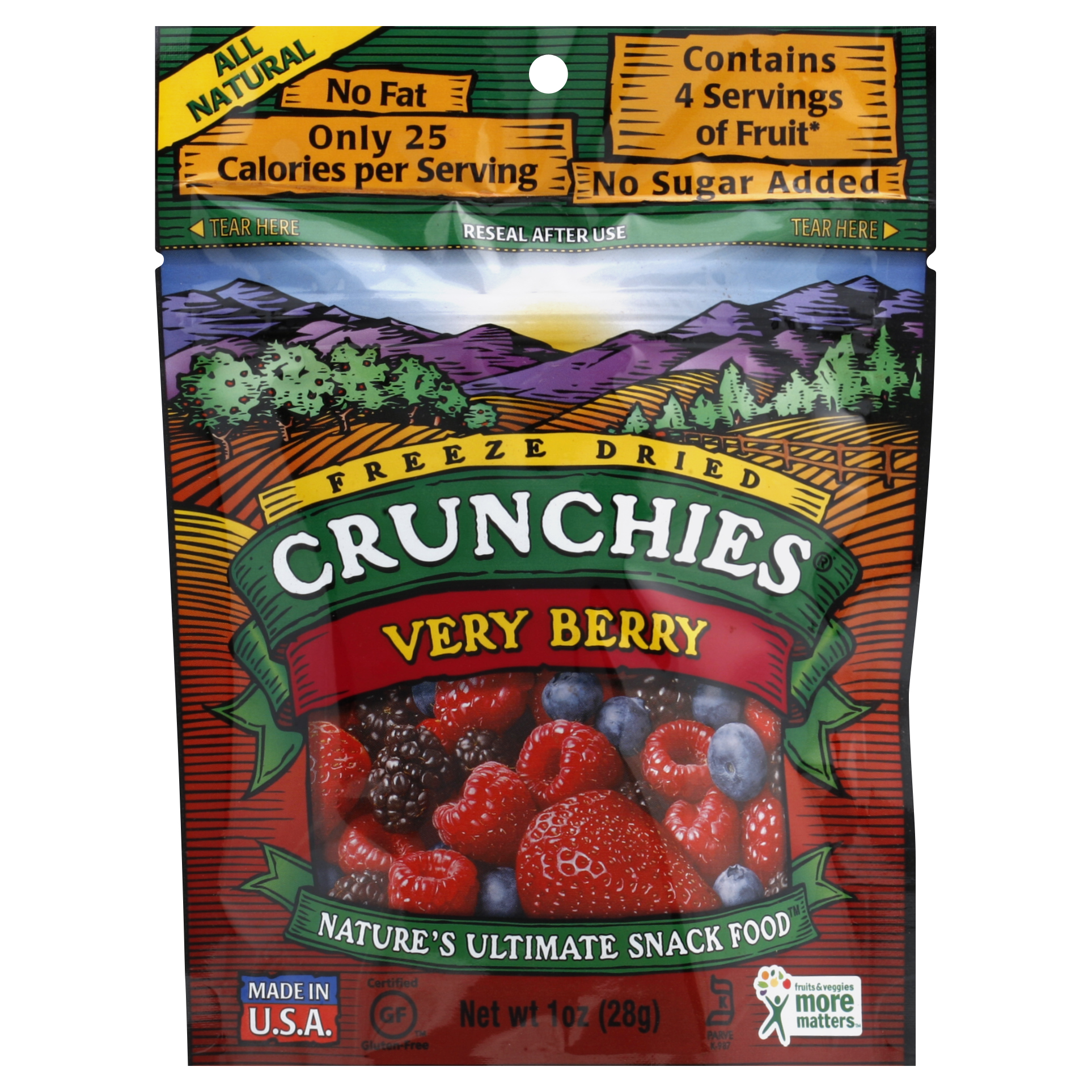 Crunchies Very Berry 1 Oz