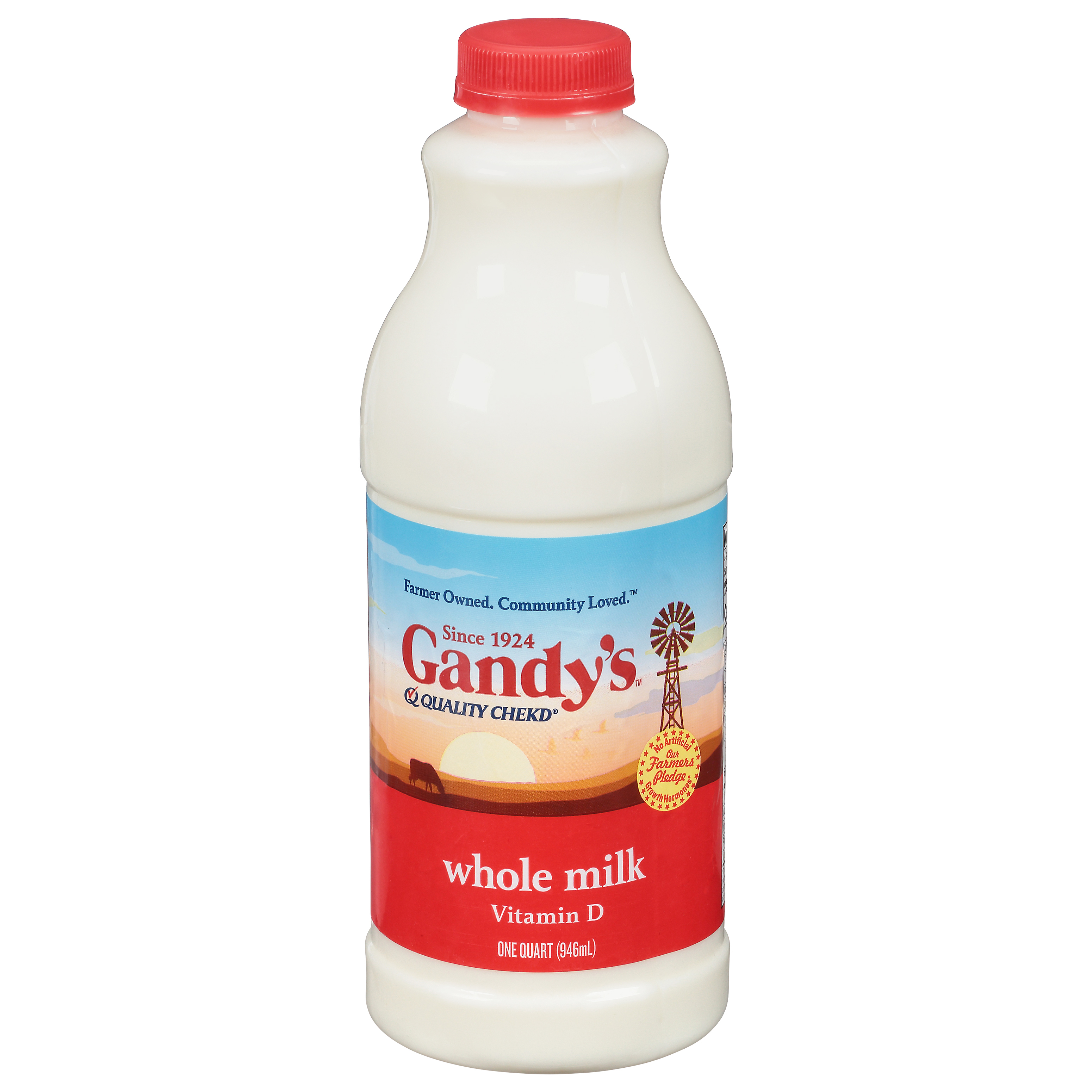 Gandy's Vitamin D Whole Milk 1 Qt