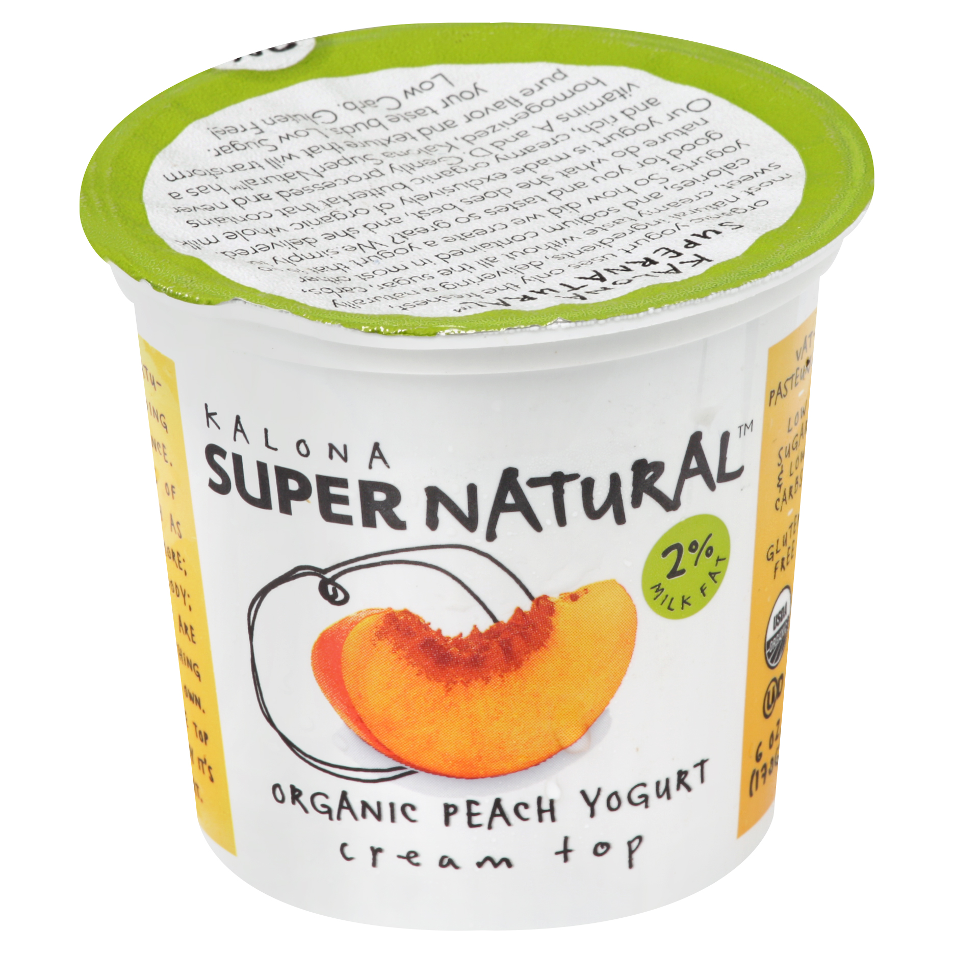 Kalona Supernatural Yogurt 6 Oz