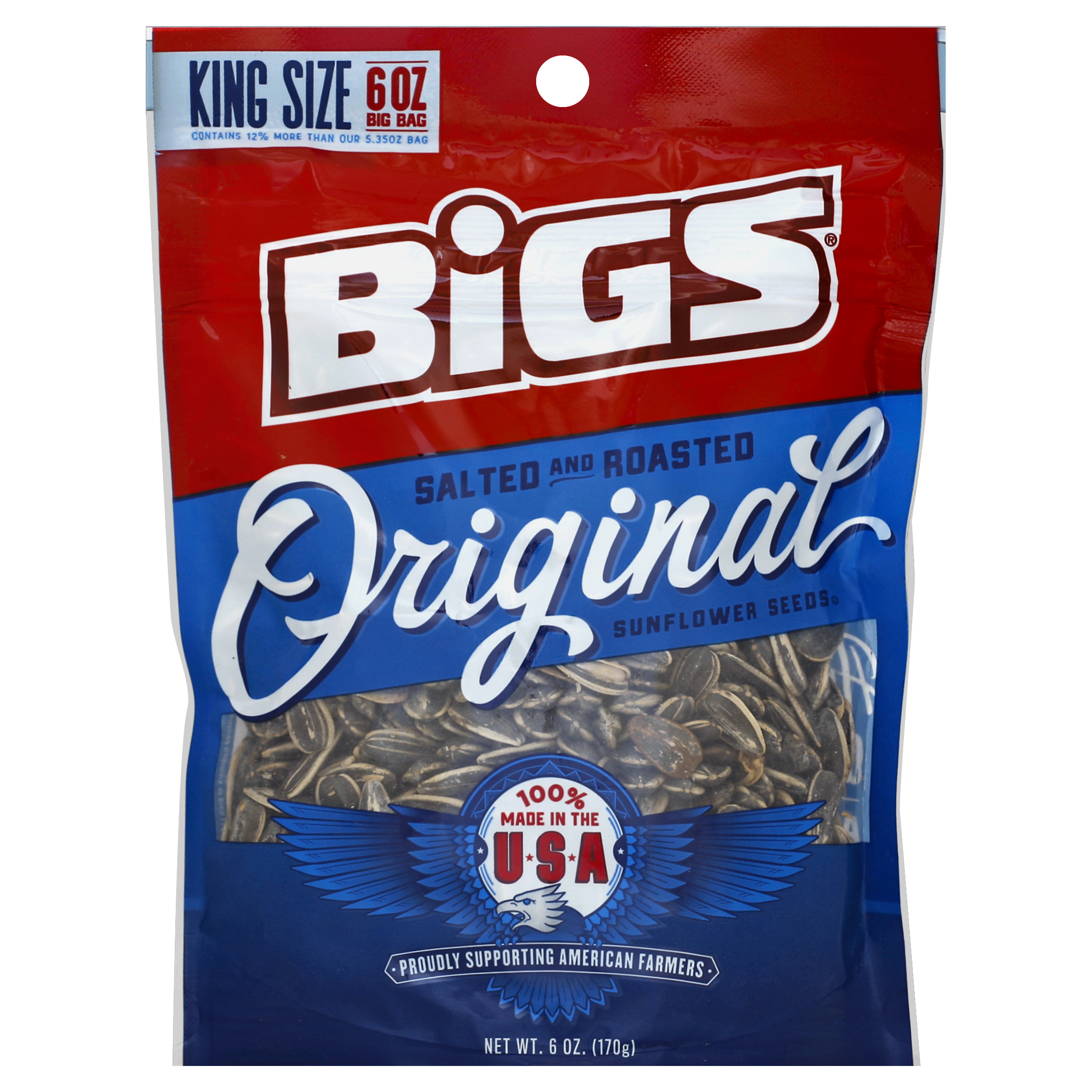 Bigs Sunflower Seeds 6 Oz