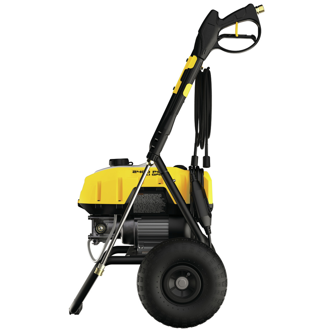 2400 PSI 13 AMP ELECTRIC COLDWATER PRESSURE WASHER DEWALT White Cap