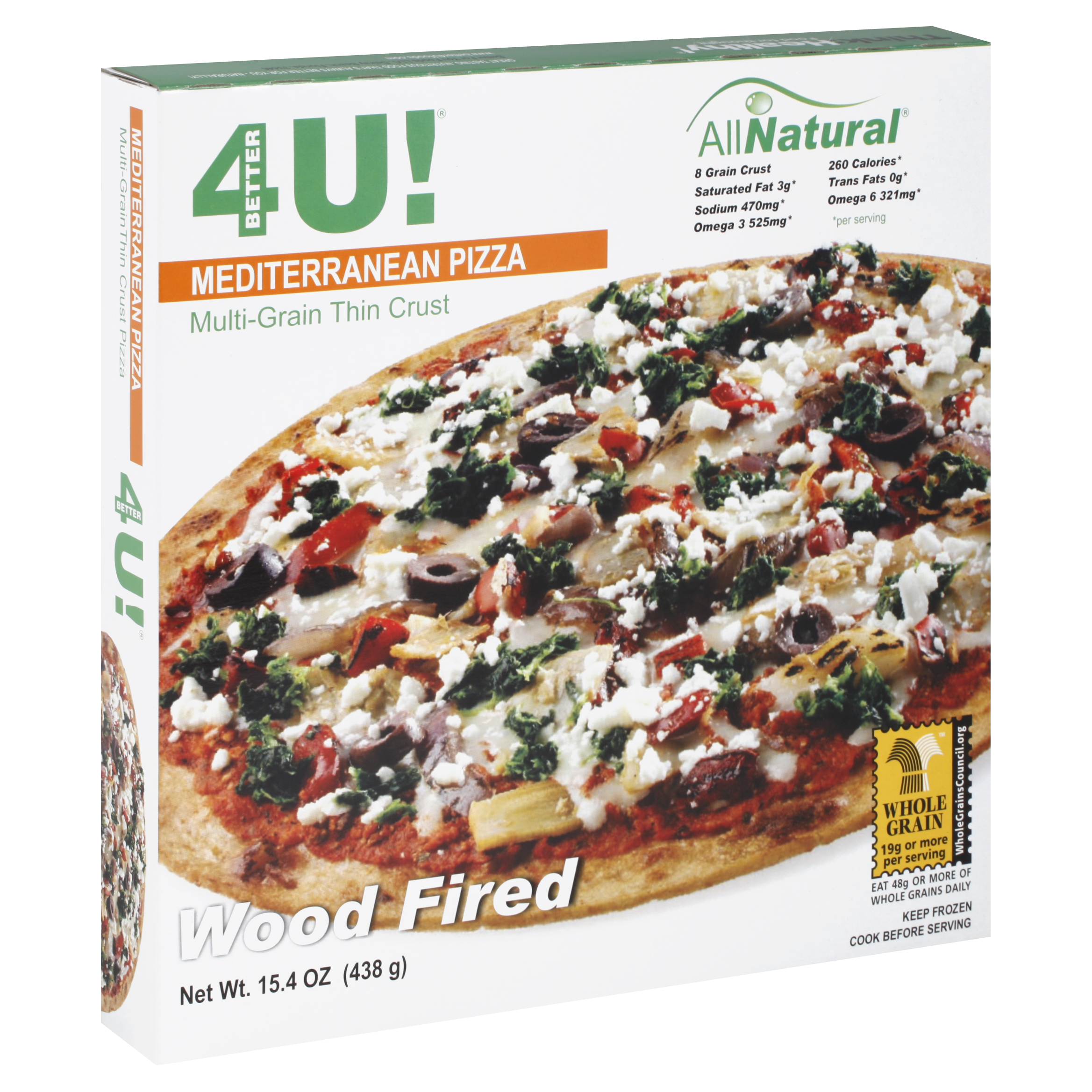 Better 4 U Pizza 15.4 Oz