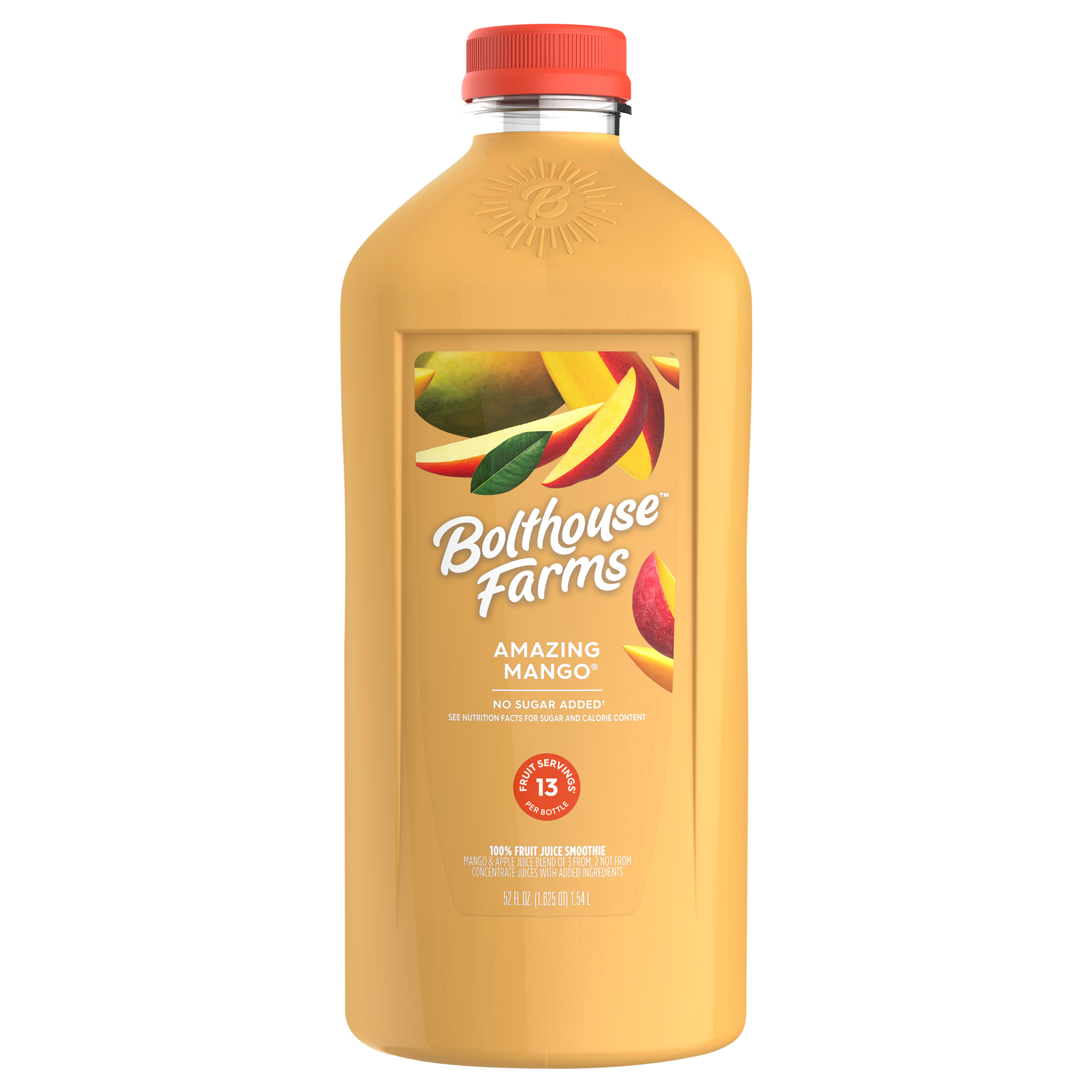 100% Fruit Juice Smoothie,  Amazing Mango