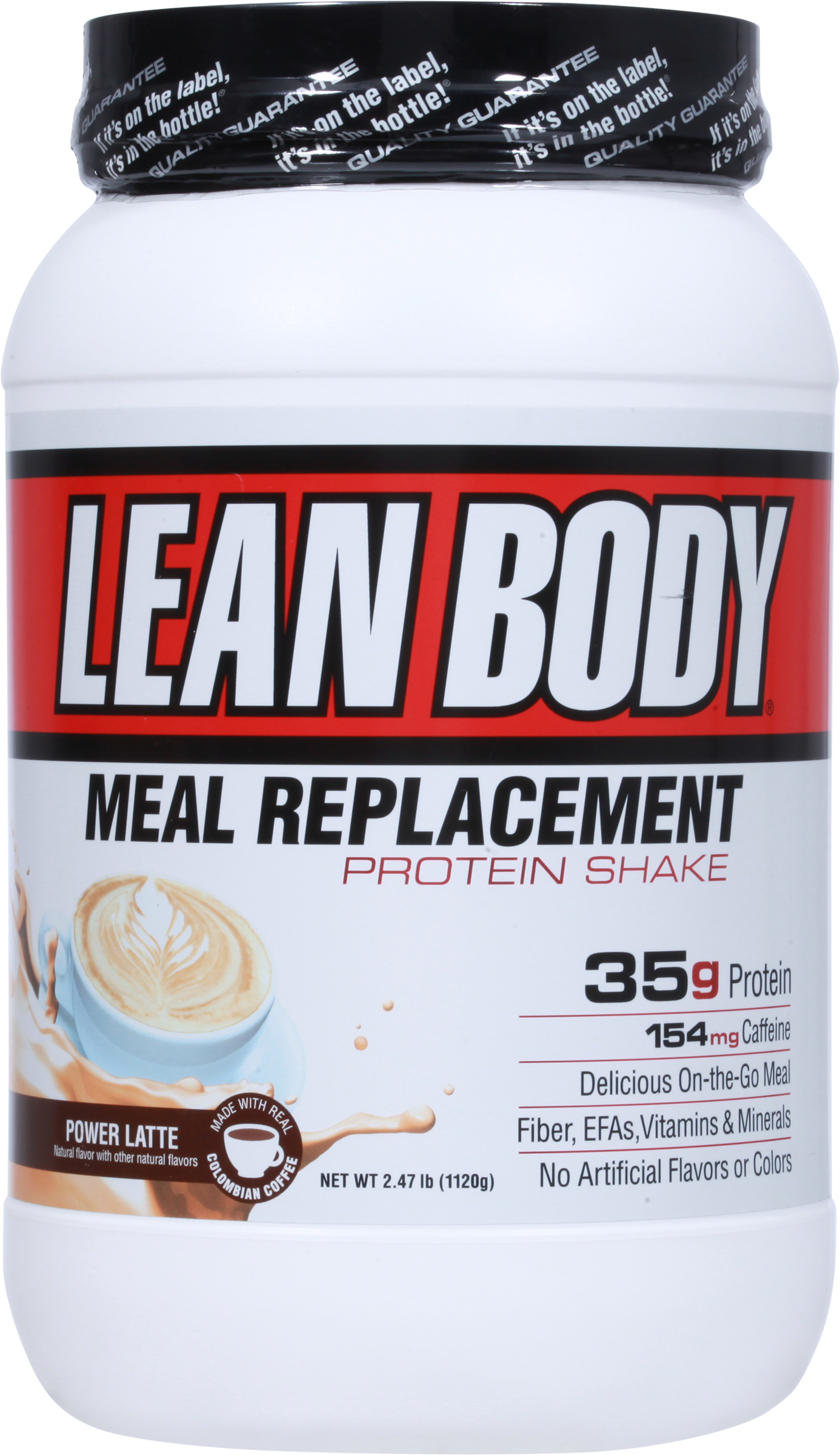 Protein Shake, Power Latte, Meal Replacement