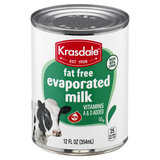 Krasdale Fat Free Evaporated Milk 12 Oz image