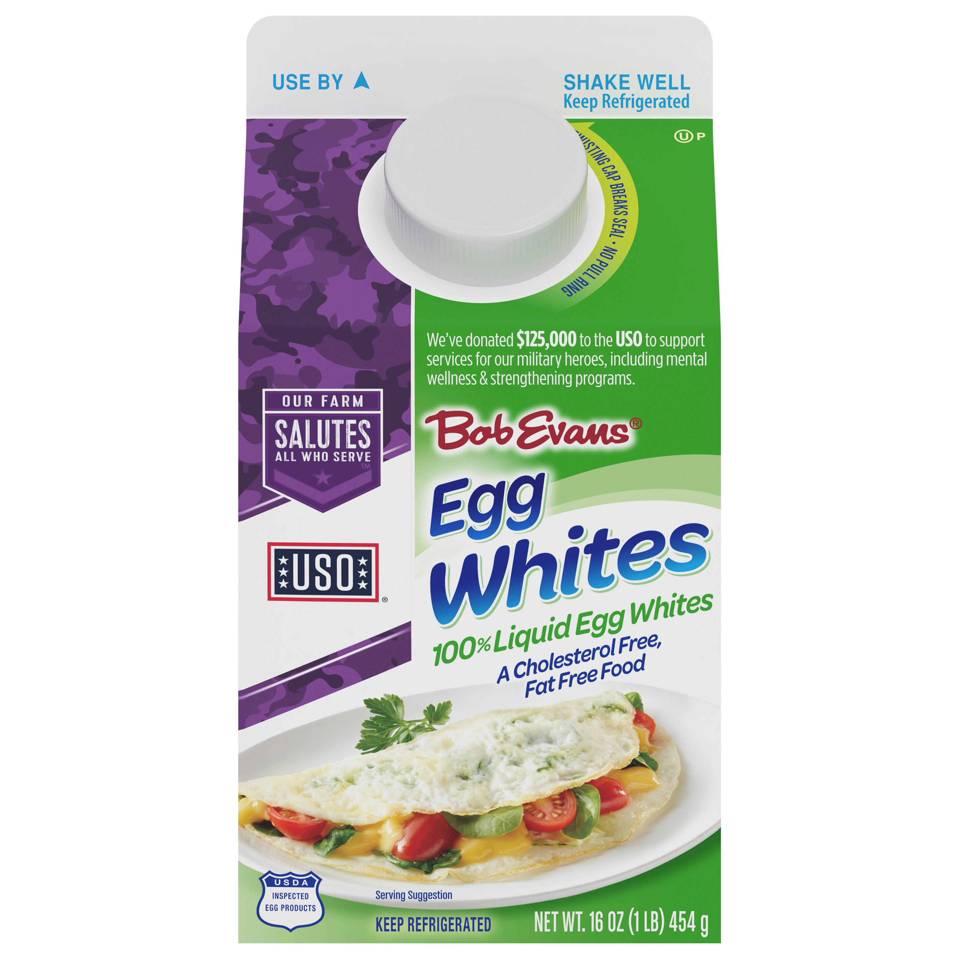 Egg Whites, 100% Liquid