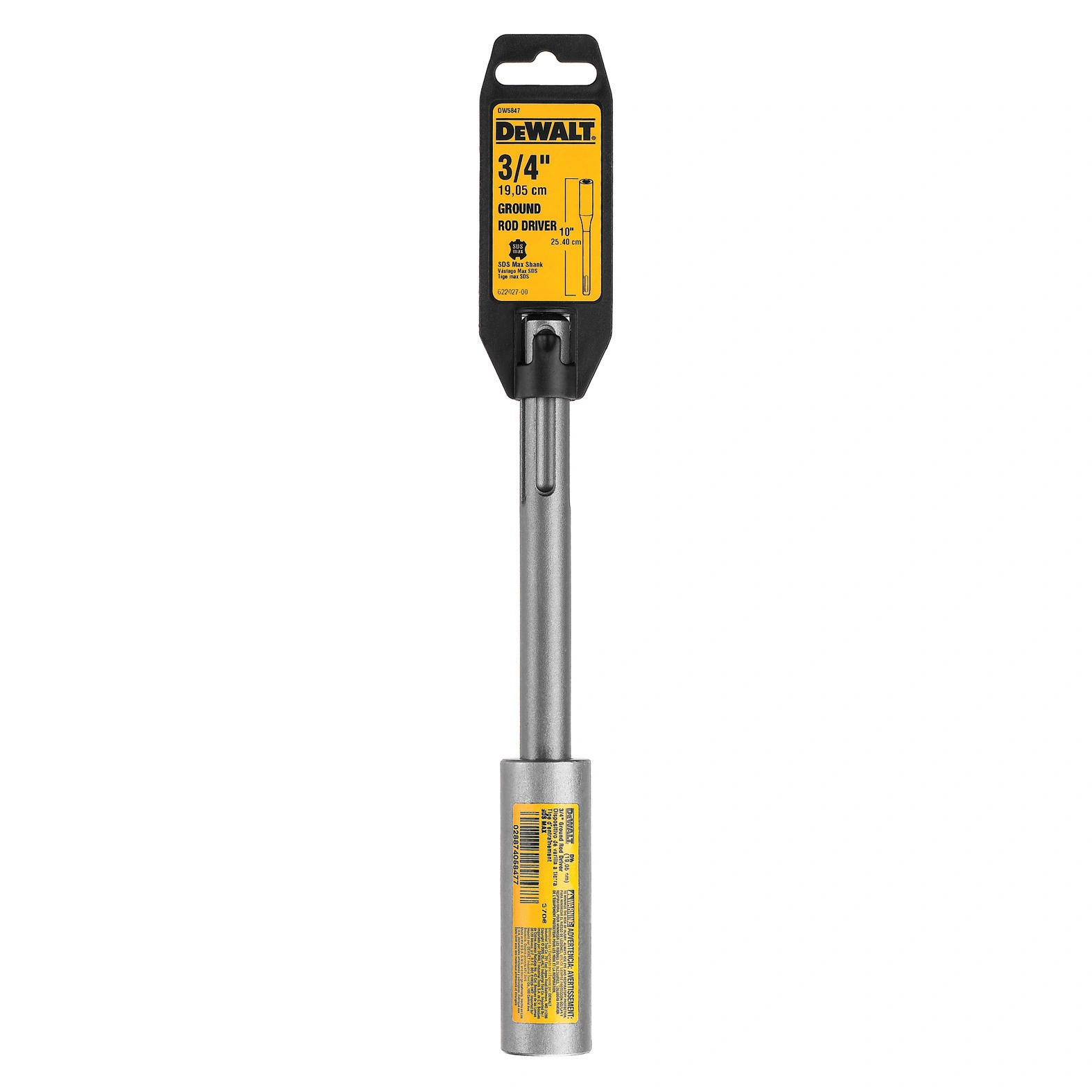 DEWALT 3/4" SDS-Max Ground Rod Driver