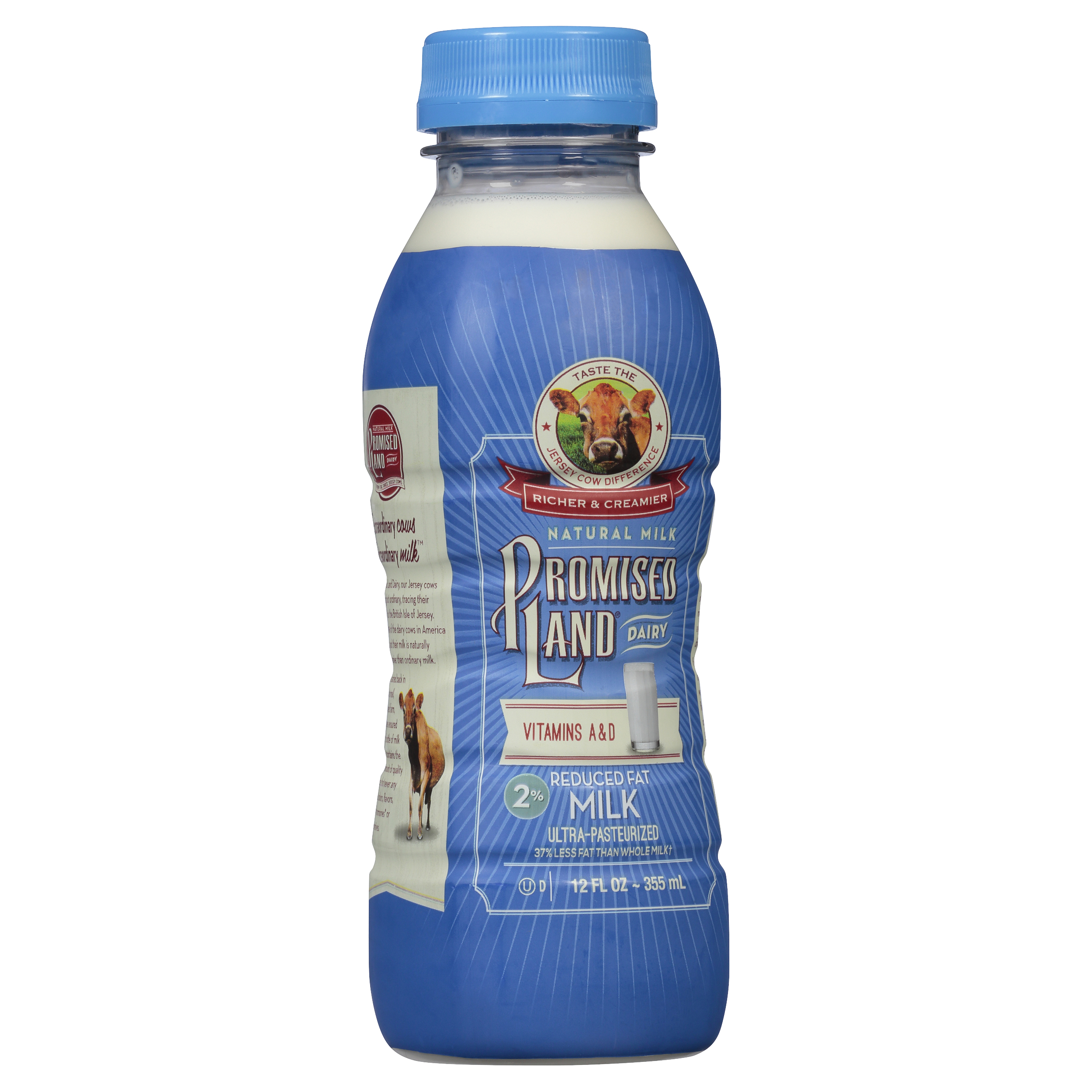 Promised Land Natural Milk 12 Oz
