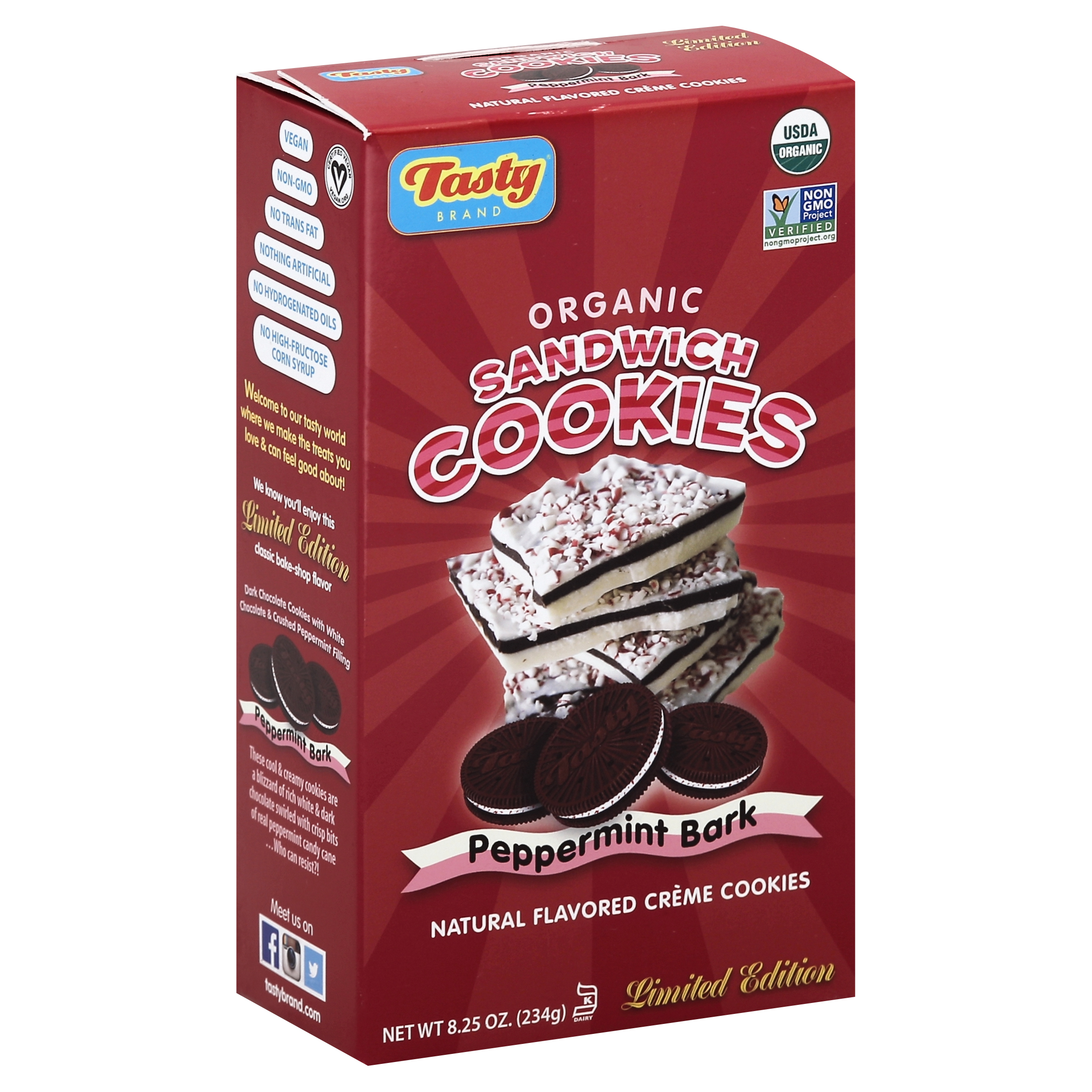 Tasty Cookies 8.25 Oz