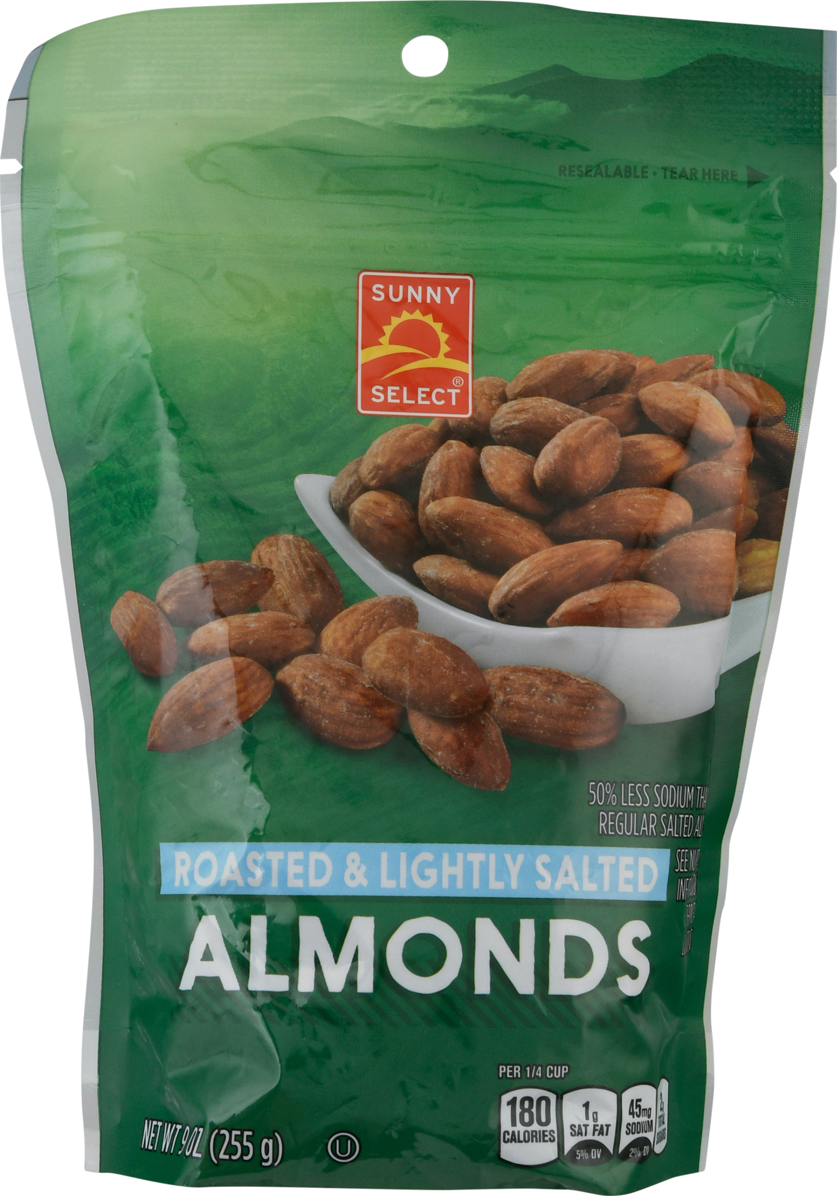 Almonds, Roasted & Lightly Salted