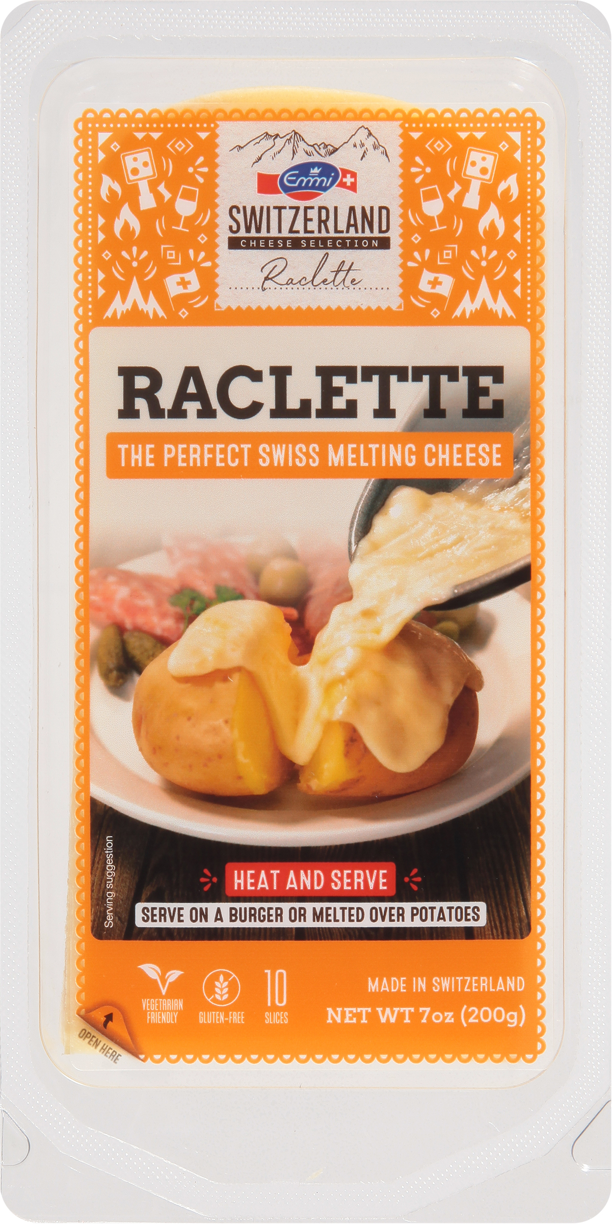 Cheese, Raclette, Slices