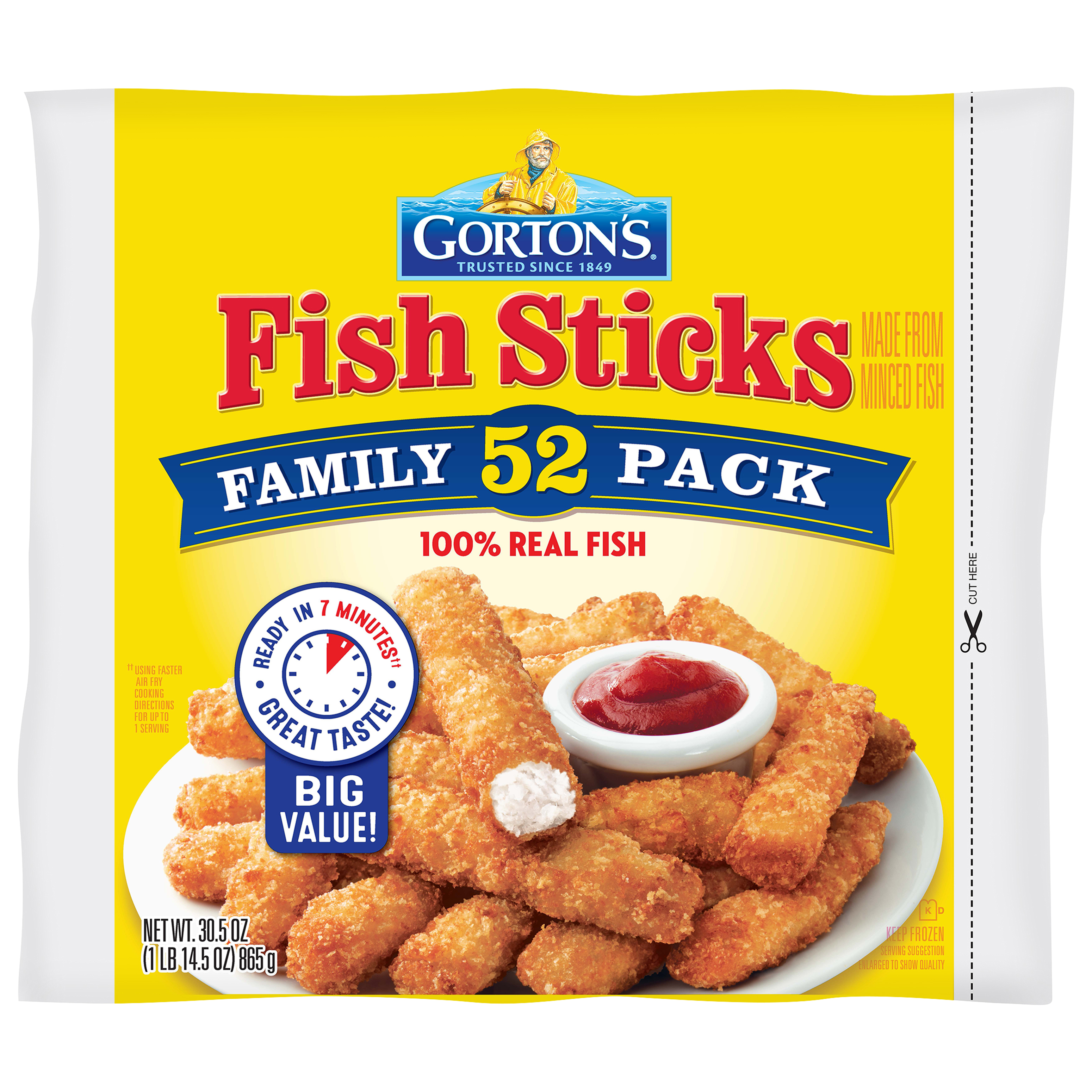 Fish Sticks, 52 Family Pack