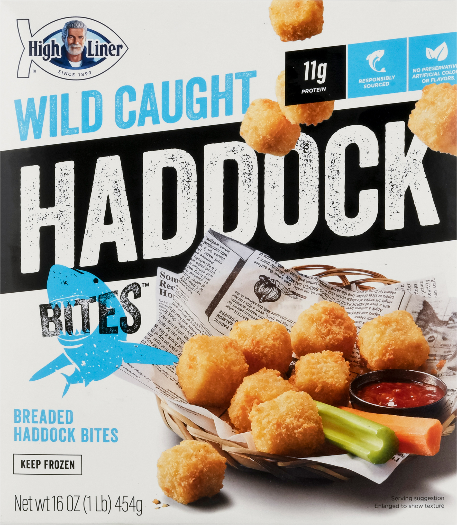 Haddock Bites, Breaded