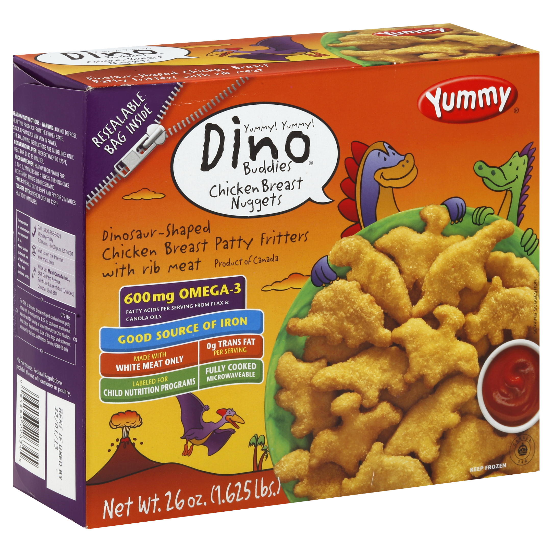 Yummy Chicken Breast Nuggets 26 Oz