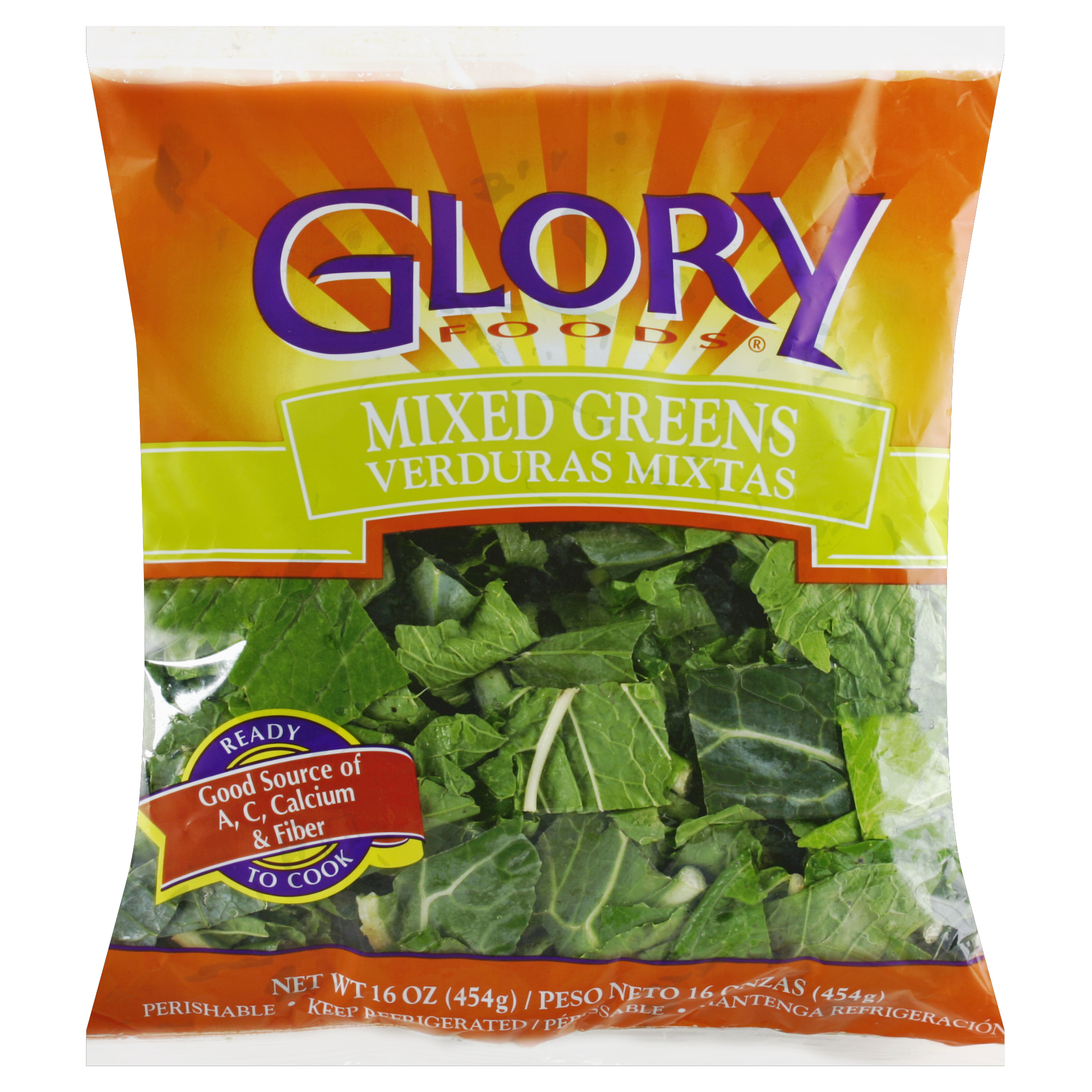 Glory Foods Mixed Greens 16 Oz