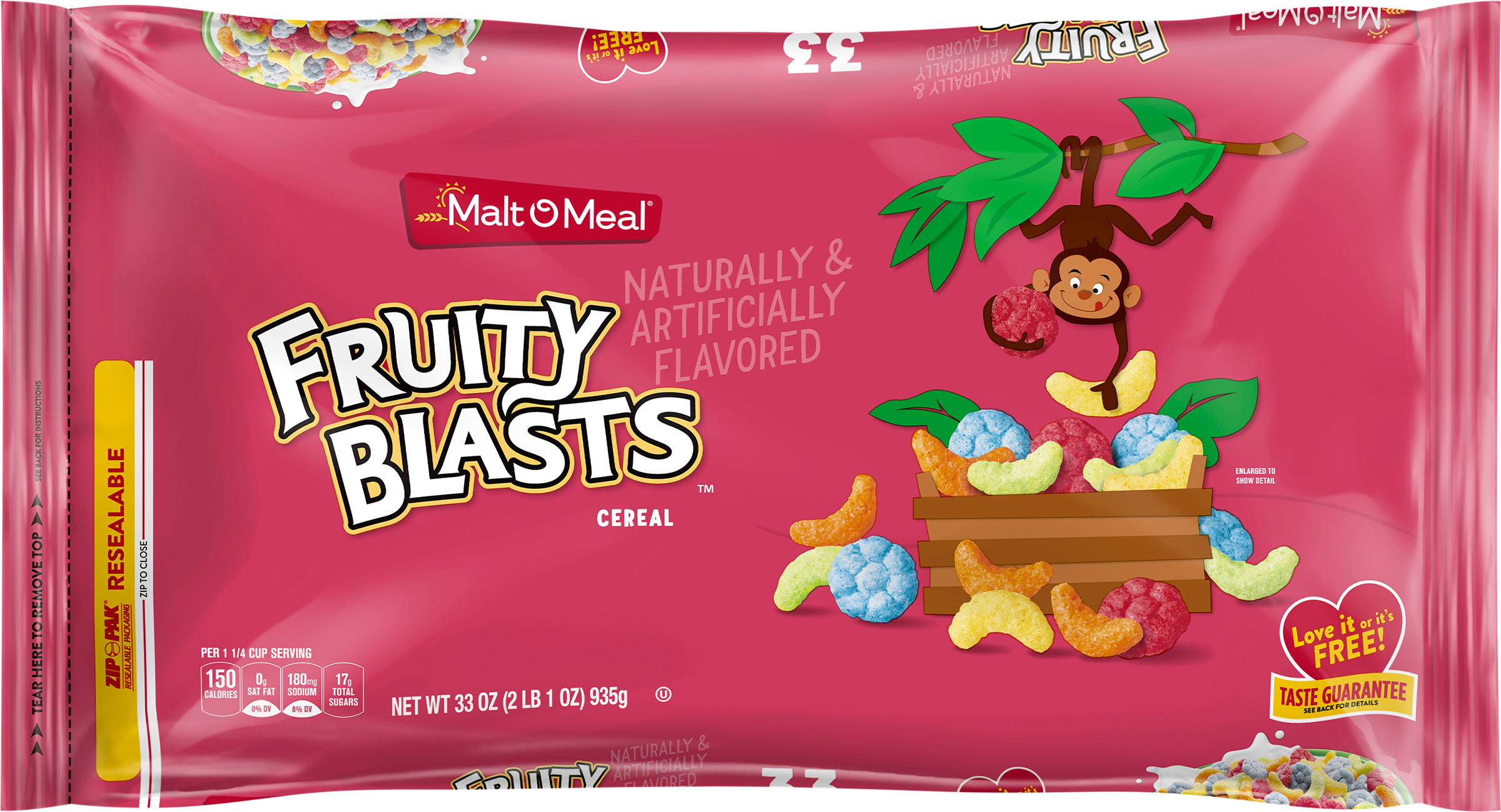 Cereal, Fruity Blasts, Super Size