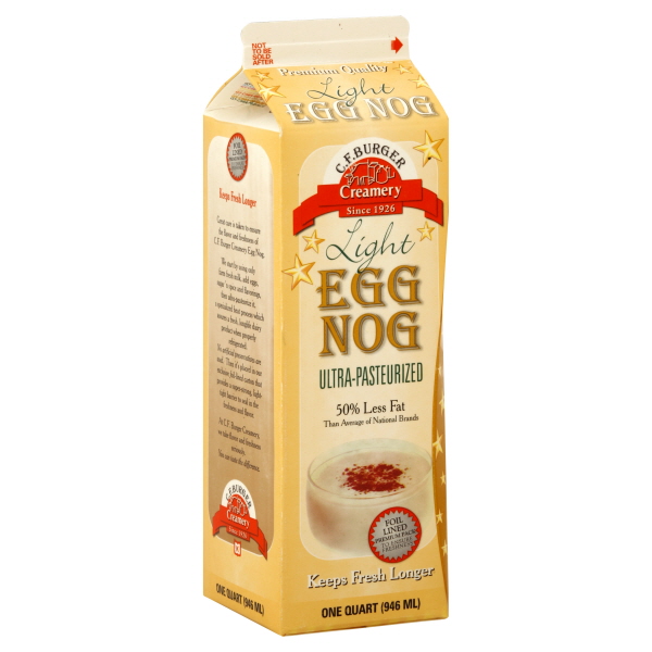 Cf Burger Egg Nog 1 Qt