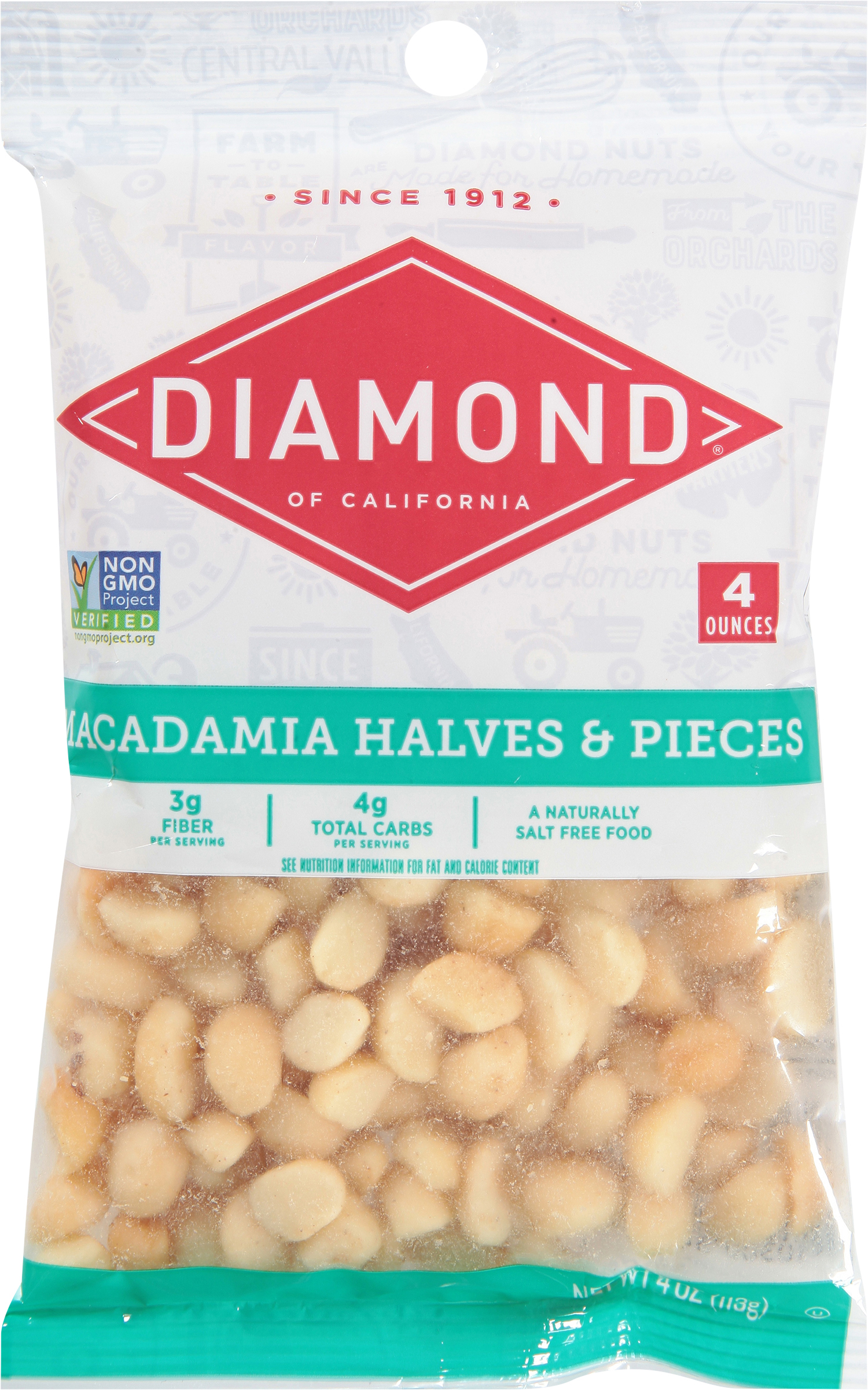 Macadamia, Halves & Pieces