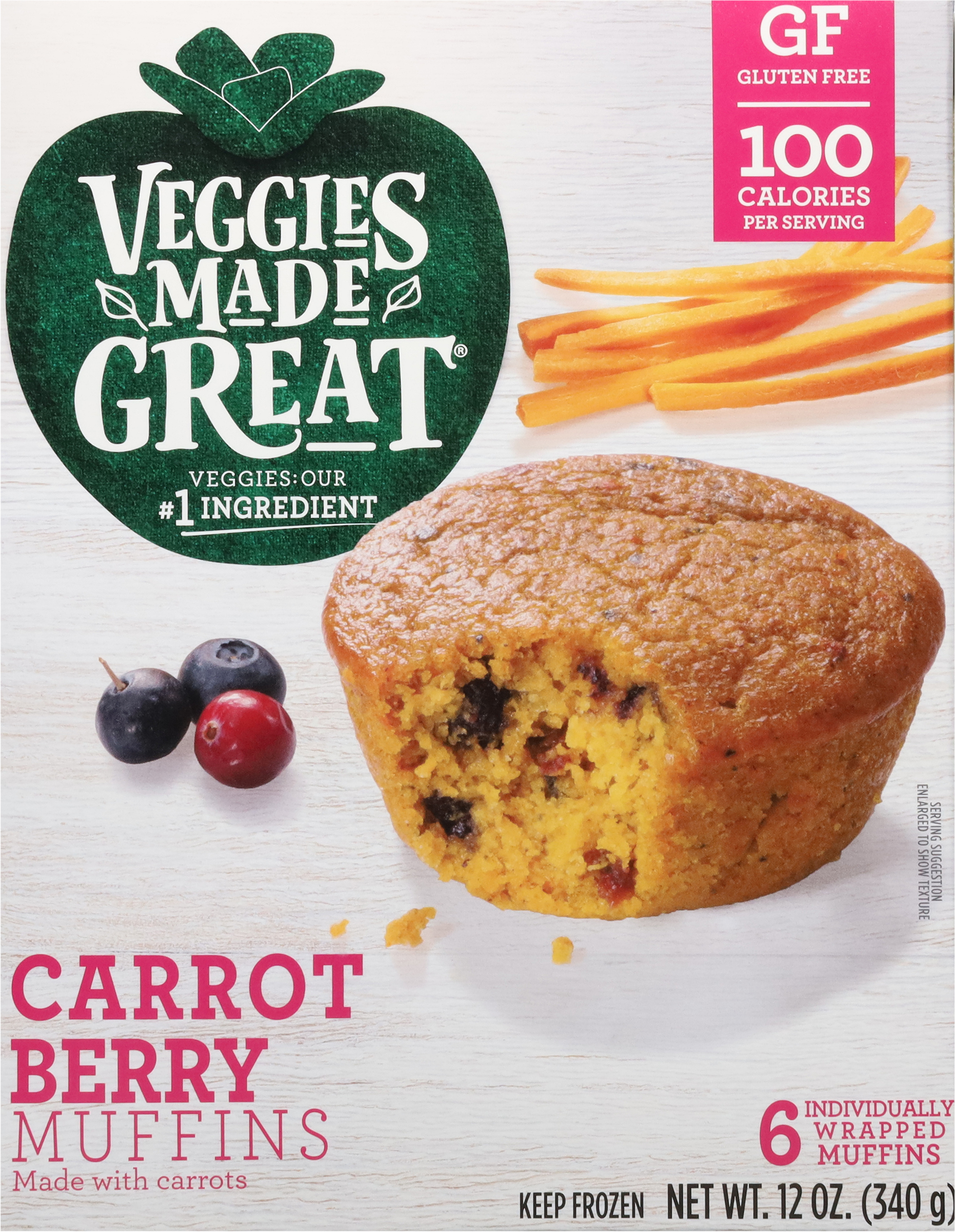 Muffins, Carrot Berry