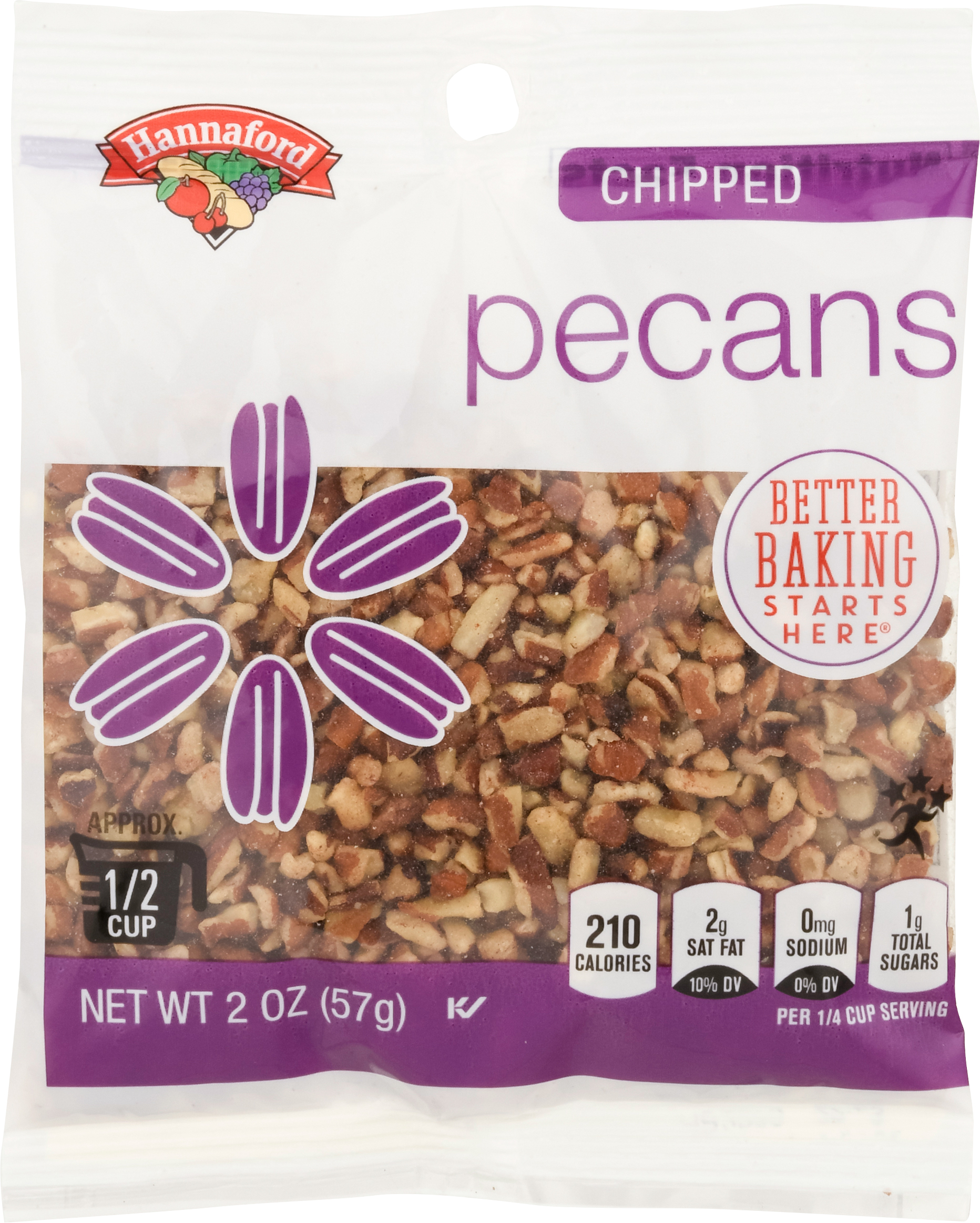 Pecans, Chipped