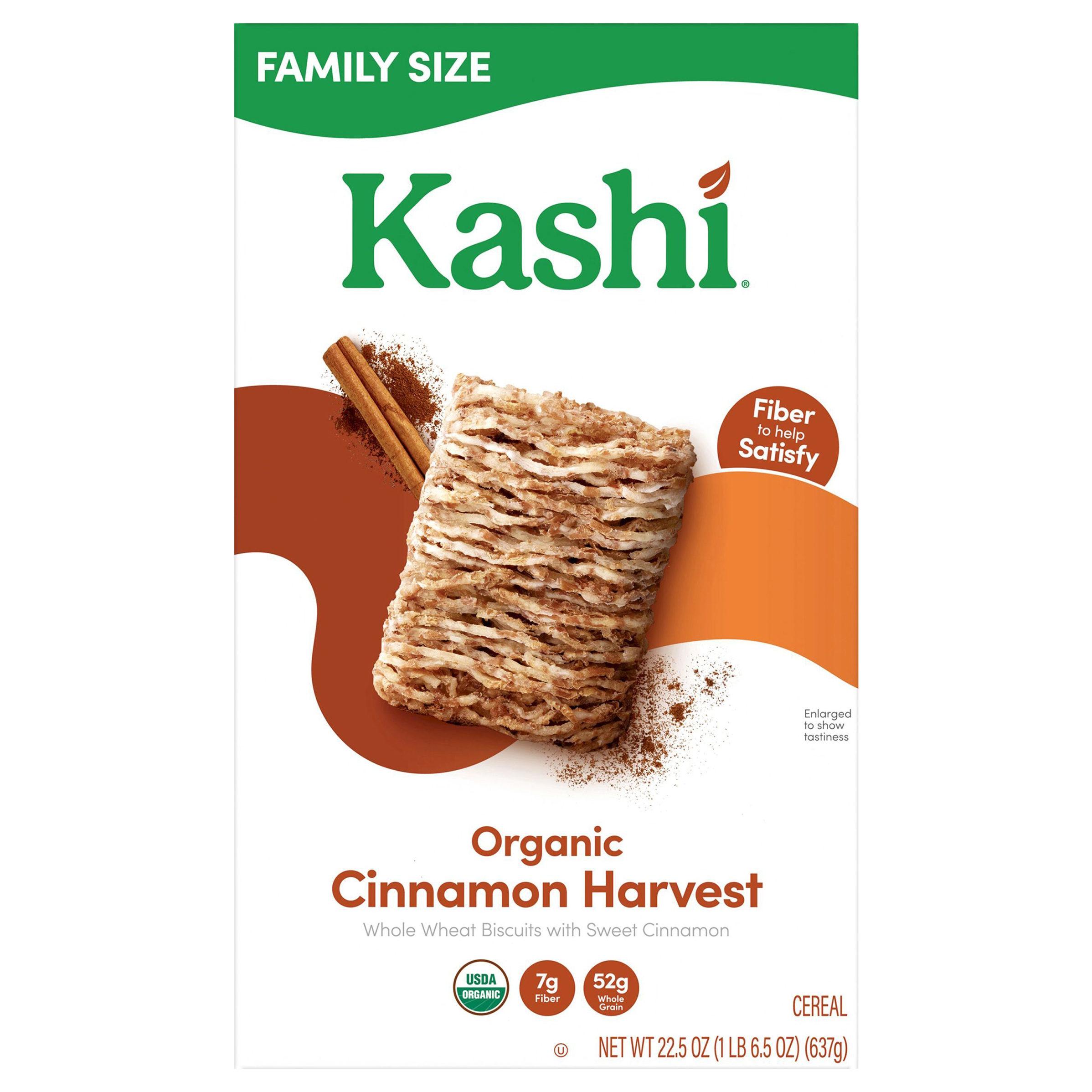 Cereal, Organic, Cinnamon Harvest, Family Size
