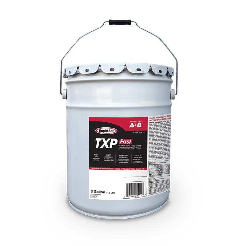 Rapid Set Txp„¢ Fast Epoxy Primer 3 Gal. Kit White Cap