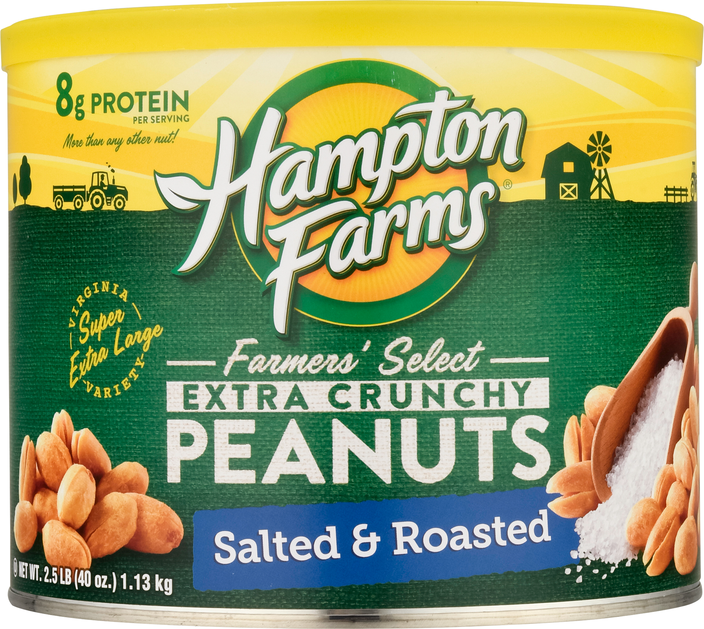 Peanuts, Salted & Roasted, Extra Crunchy