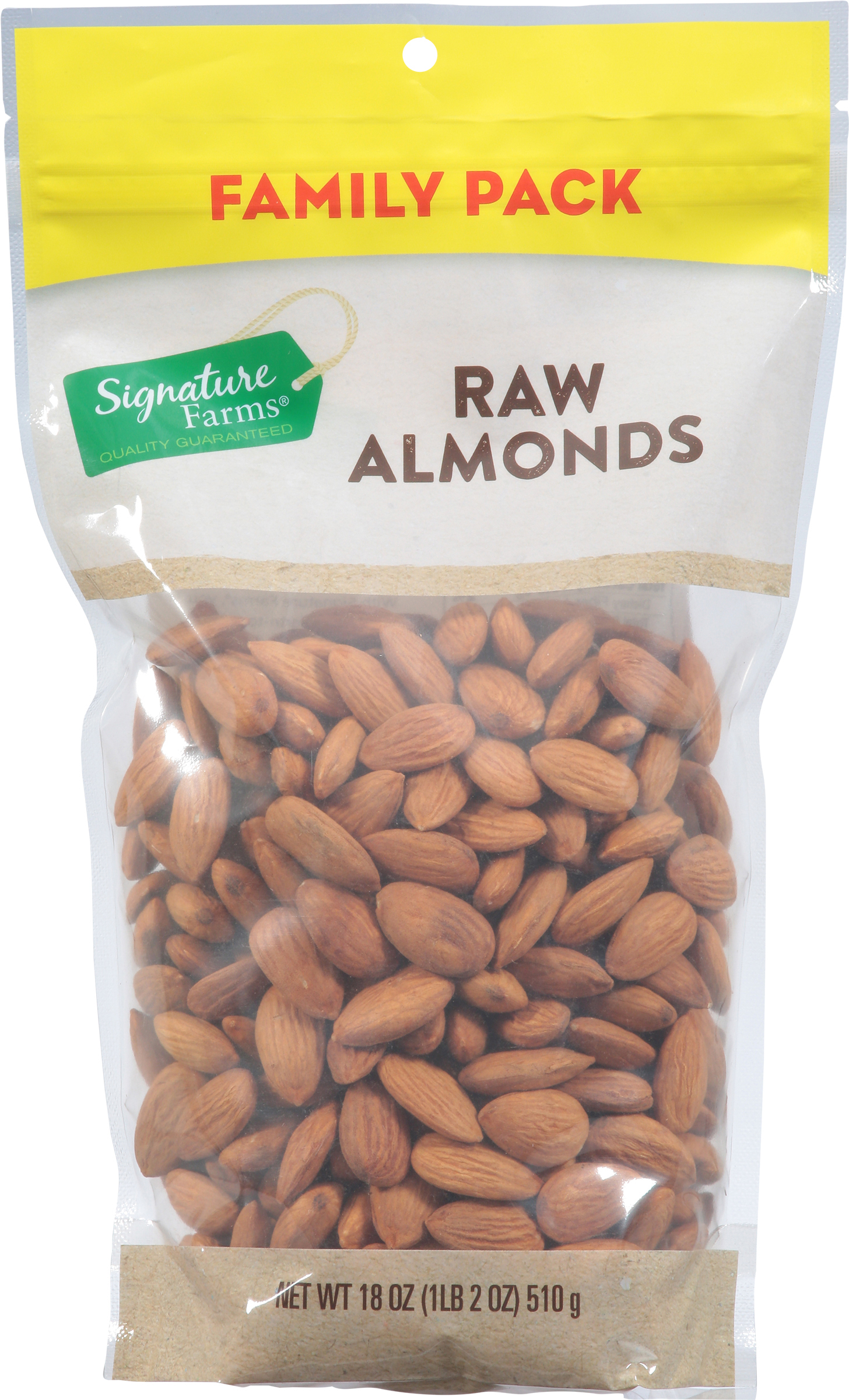 Almonds, Raw, Family Pack