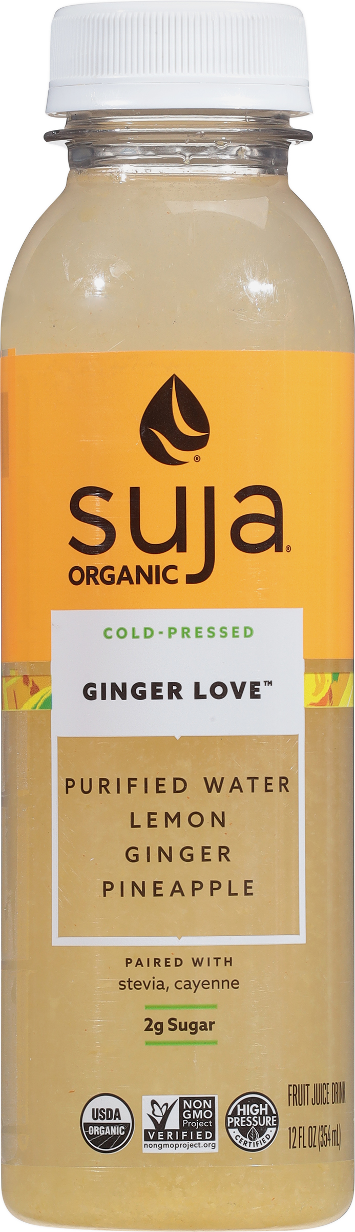 Fruit Juice Drink, Ginger Love, Cold-Pressed