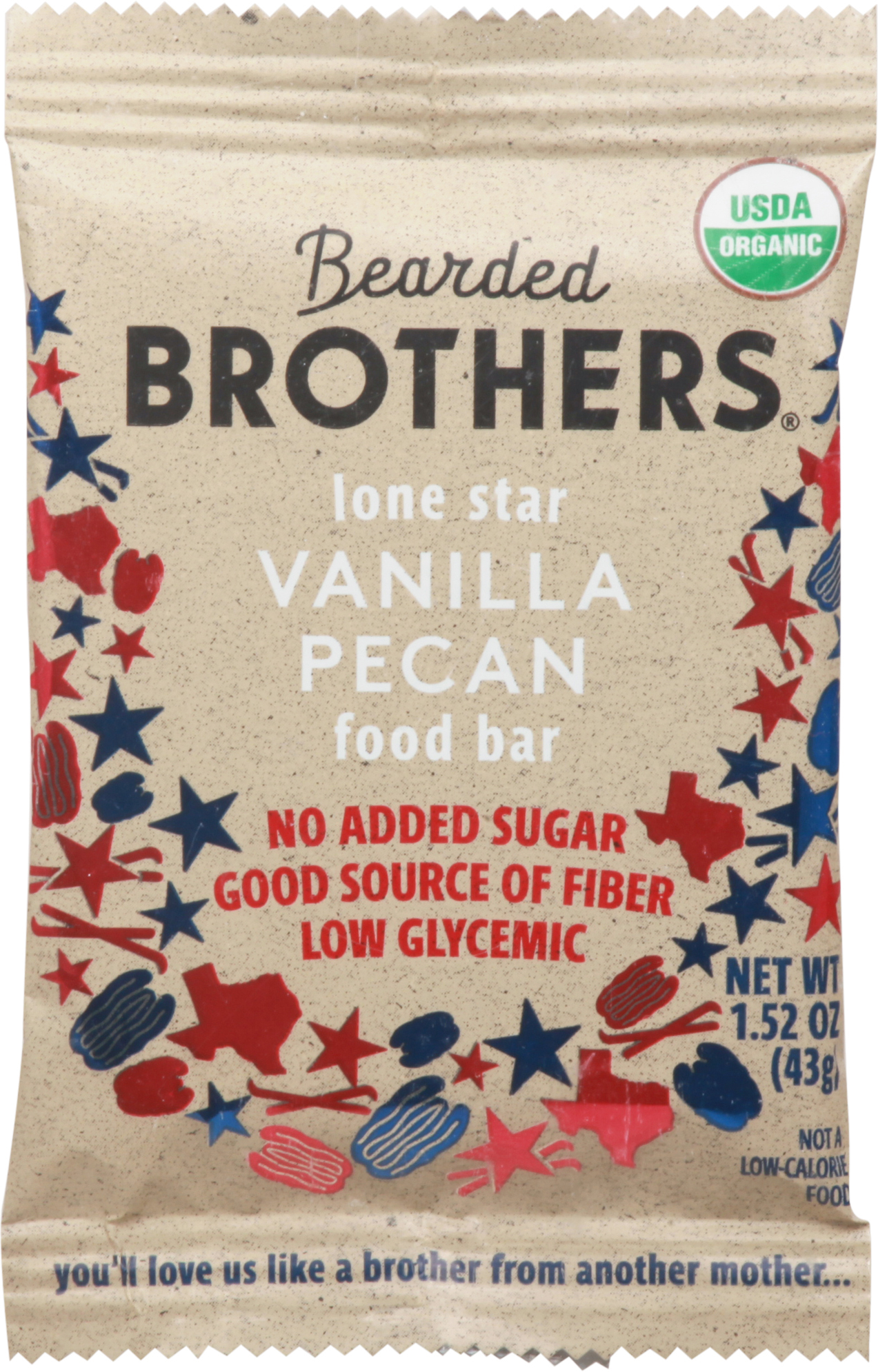 Food Bar, Vanilla Pecan, Lone Star